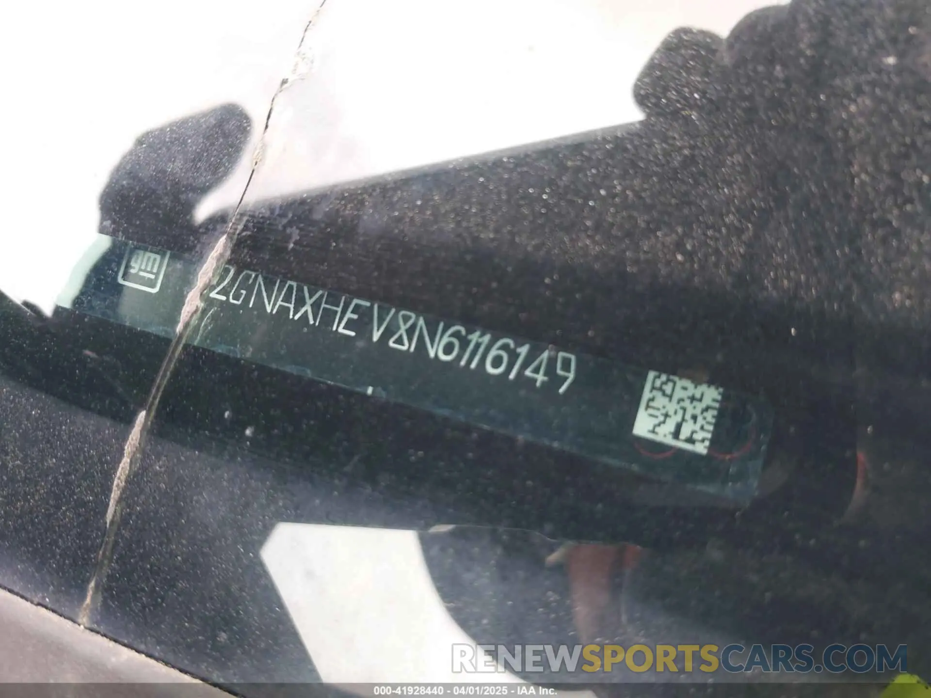 9 Photograph of a damaged car 2GNAXHEV8N6116149 CHEVROLET EQUINOX 2022