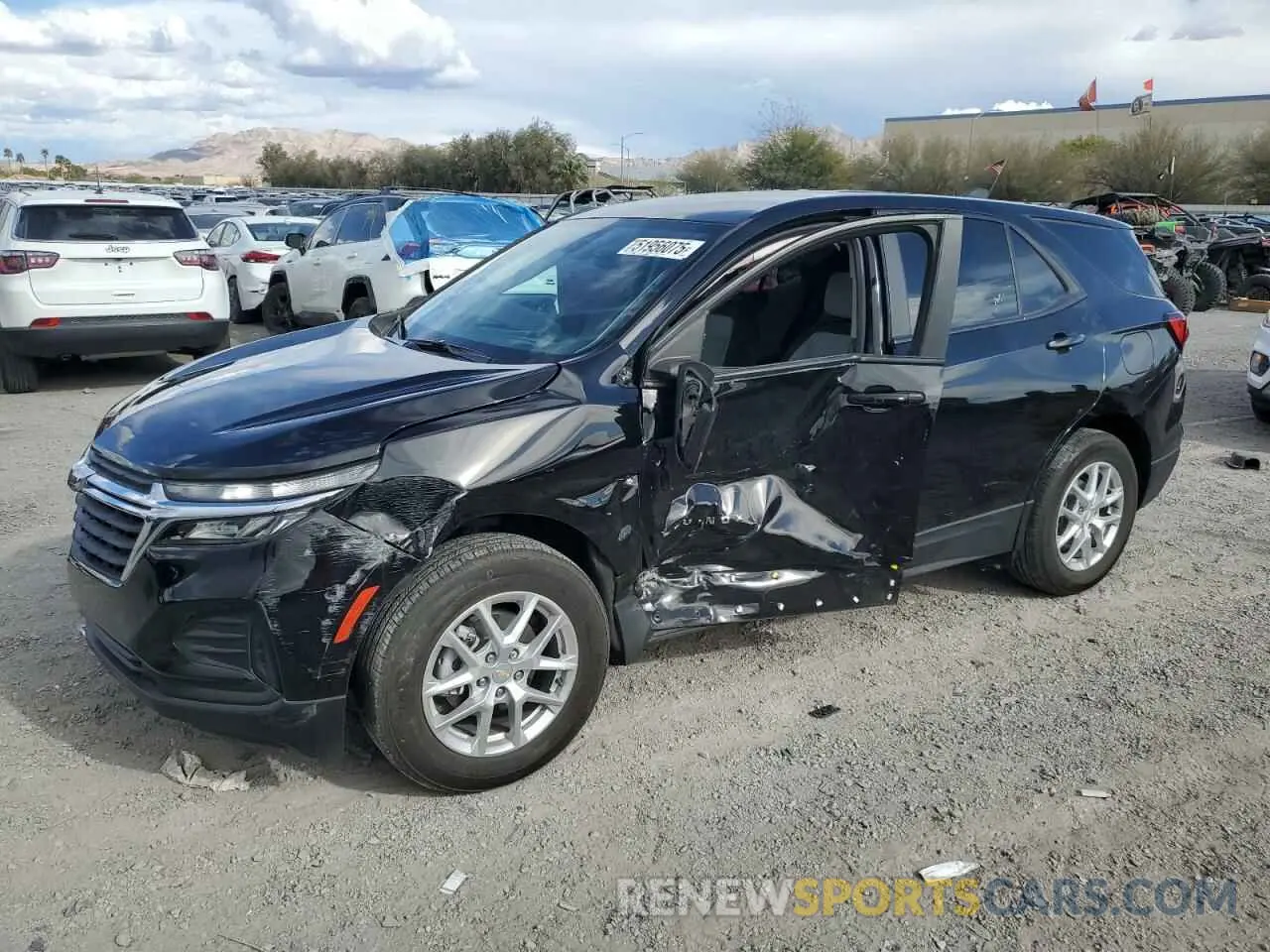 1 Photograph of a damaged car 2GNAXHEVXN6119294 CHEVROLET EQUINOX 2022