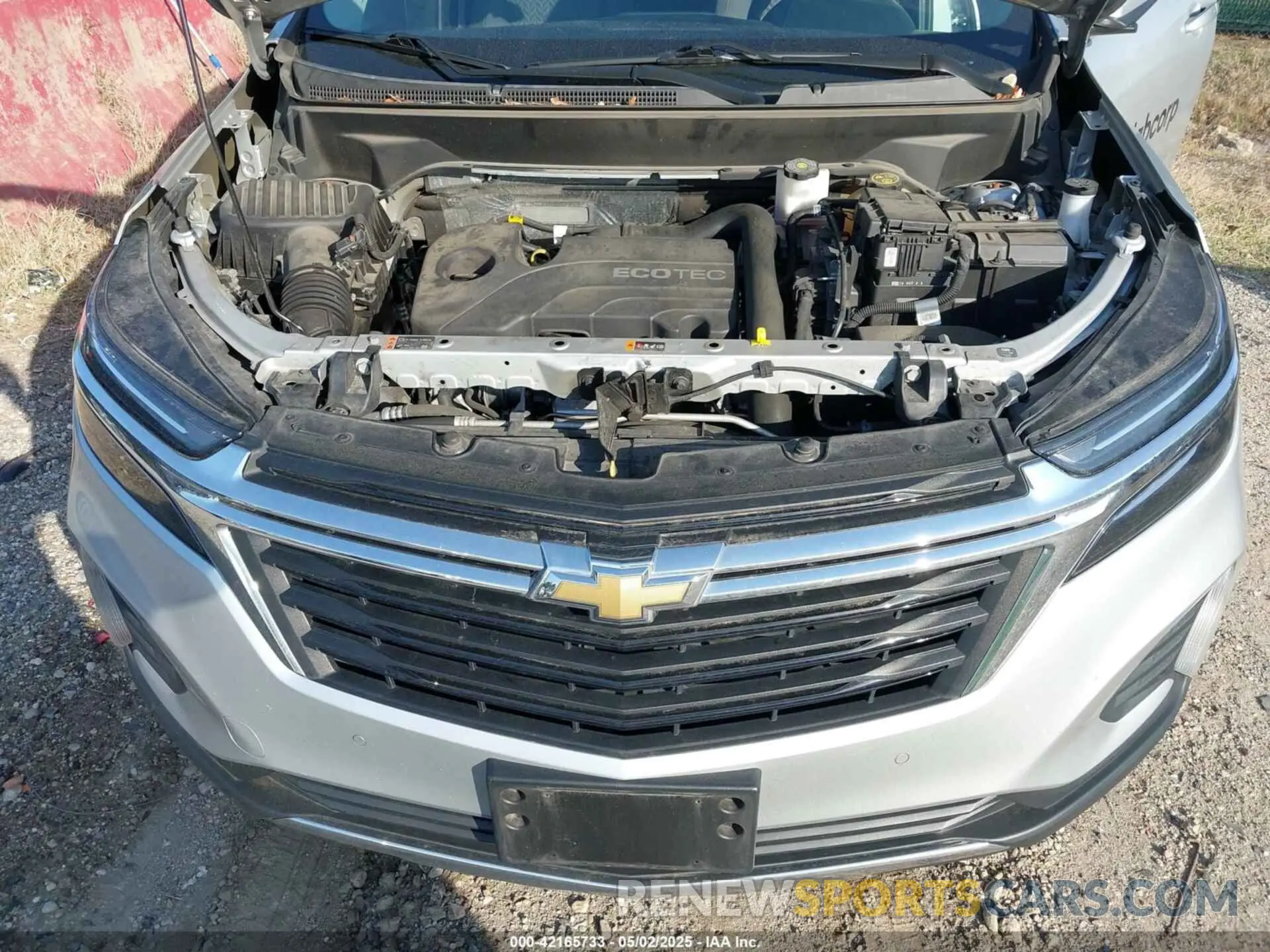 10 Photograph of a damaged car 2GNAXJEV1N6130319 CHEVROLET EQUINOX 2022