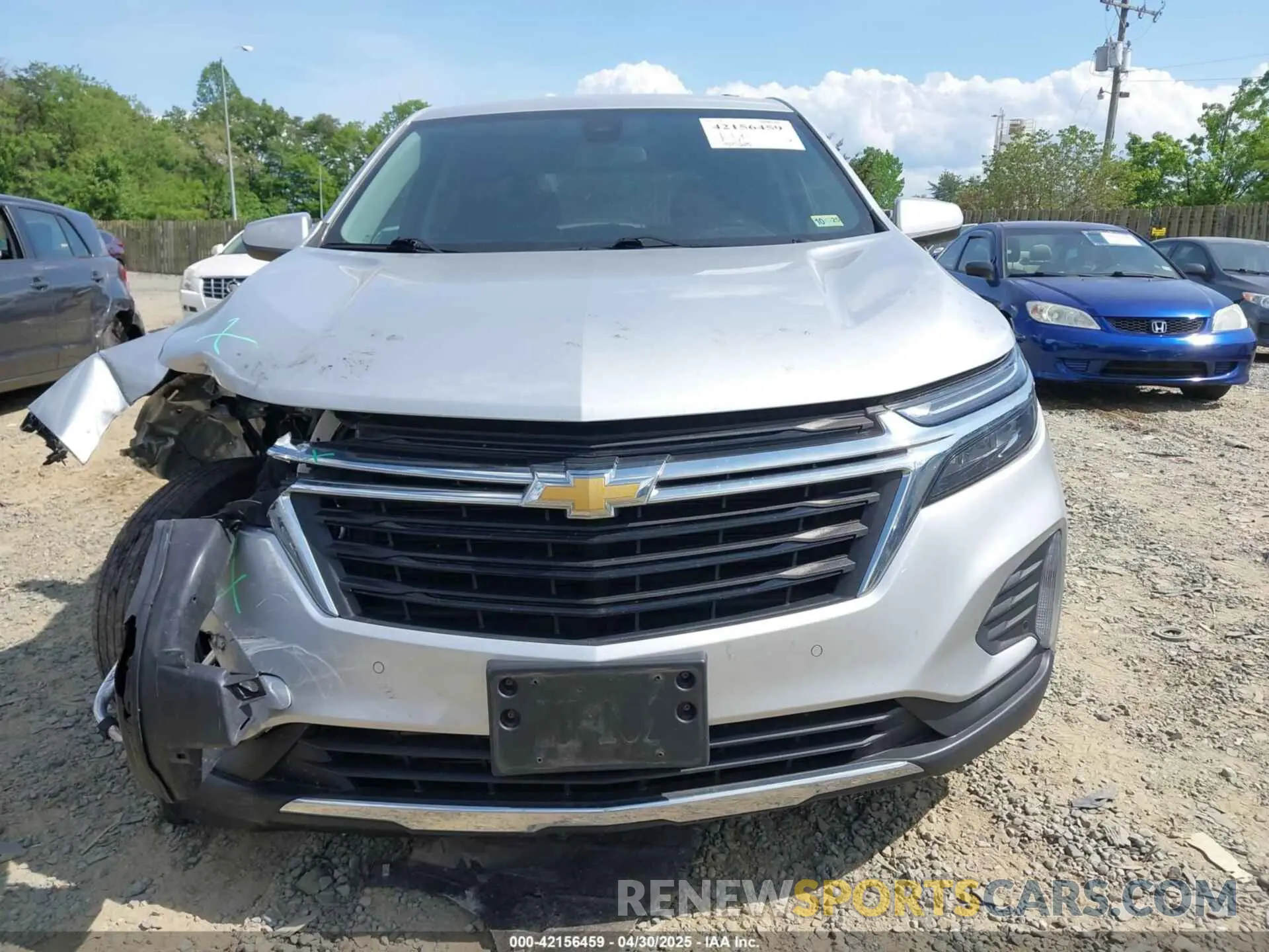 12 Photograph of a damaged car 2GNAXJEV1N6131048 CHEVROLET EQUINOX 2022