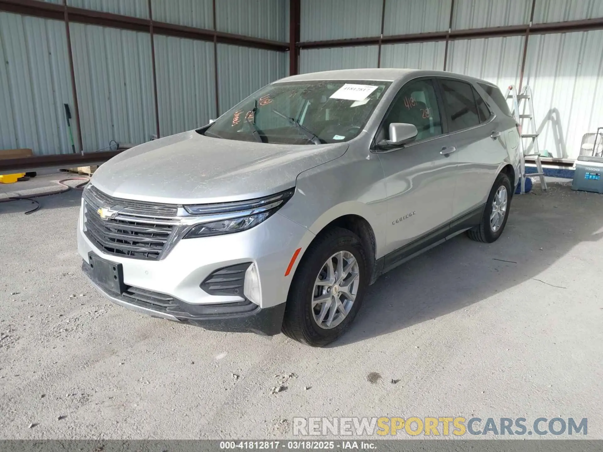 2 Photograph of a damaged car 2GNAXJEV3N6134646 CHEVROLET EQUINOX 2022