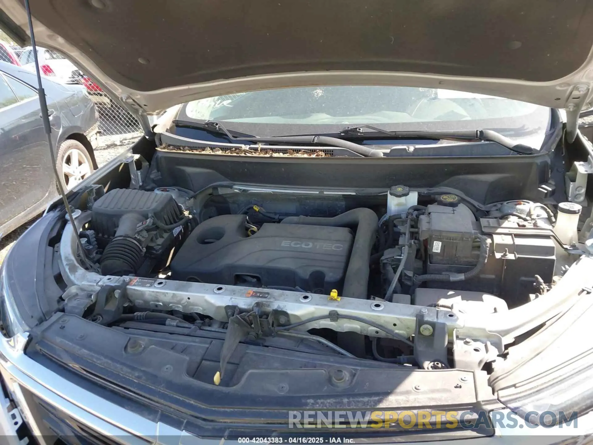 10 Photograph of a damaged car 2GNAXJEV3N6134713 CHEVROLET EQUINOX 2022