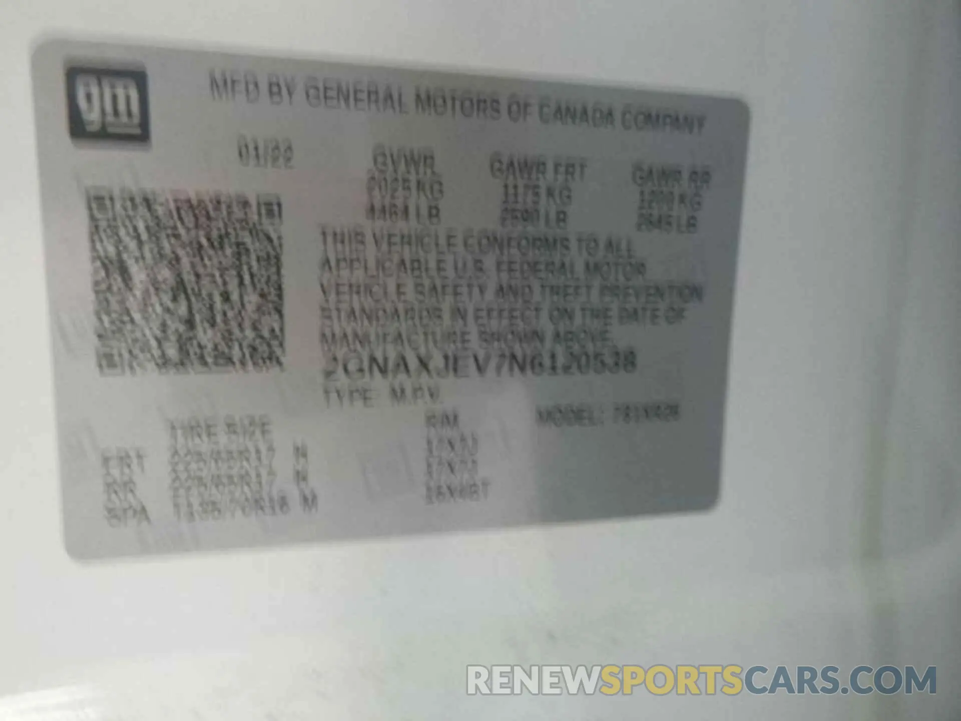 13 Photograph of a damaged car 2GNAXJEV7N6120538 CHEVROLET EQUINOX 2022