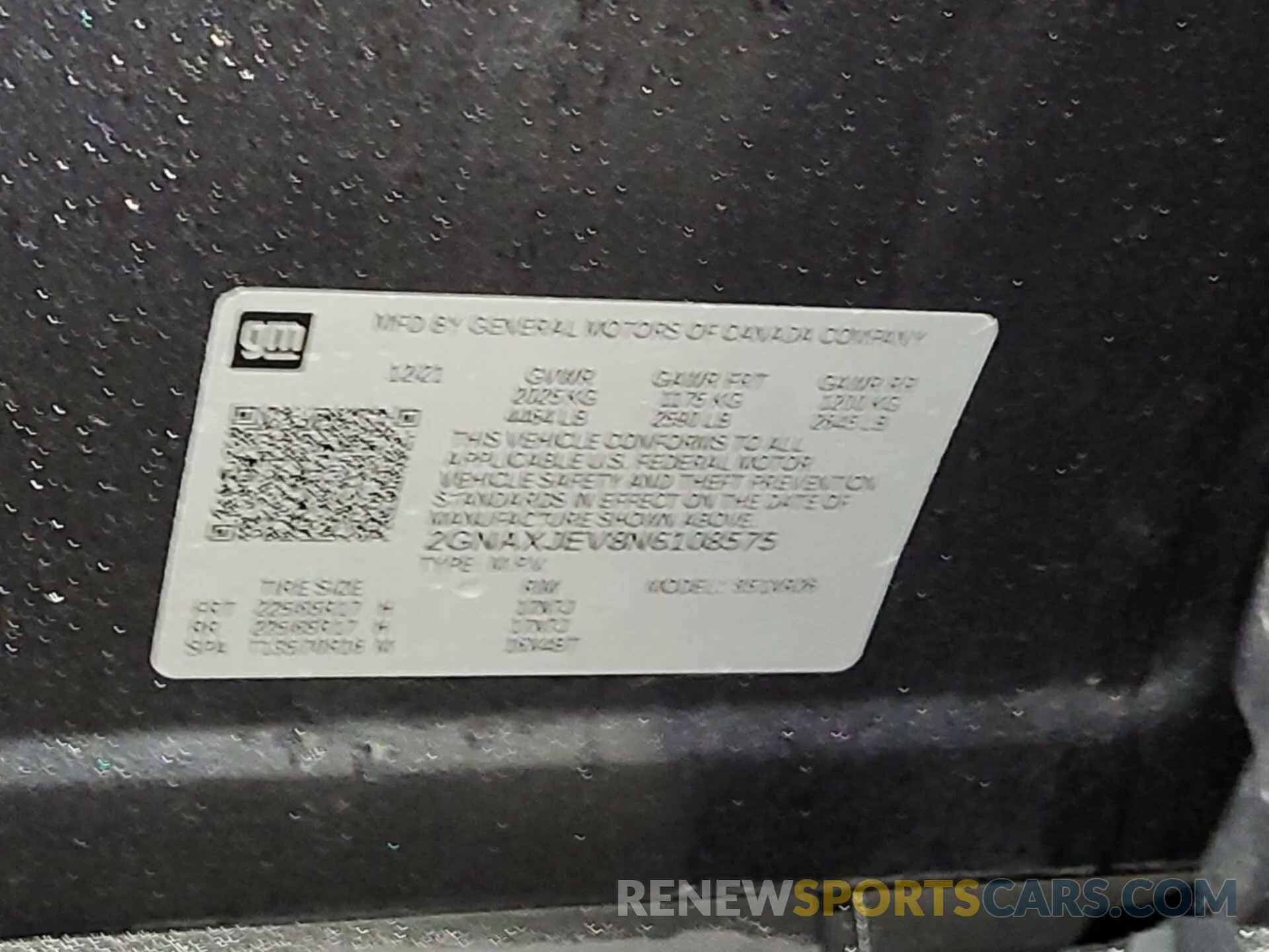 23 Photograph of a damaged car 2GNAXJEV8N6108575 CHEVROLET EQUINOX 2022