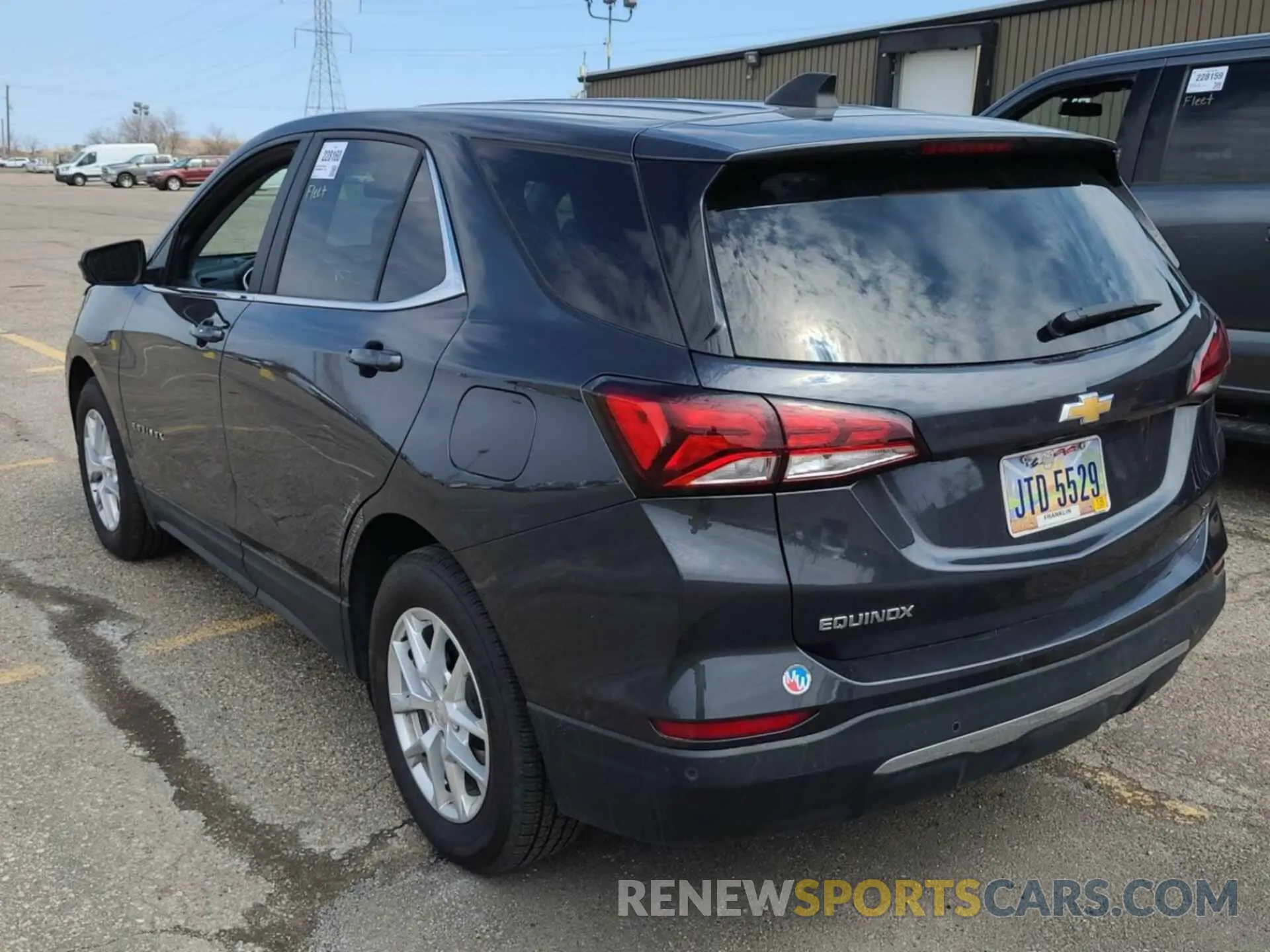 1 Photograph of a damaged car 2GNAXJEV9N6109363 CHEVROLET EQUINOX 2022