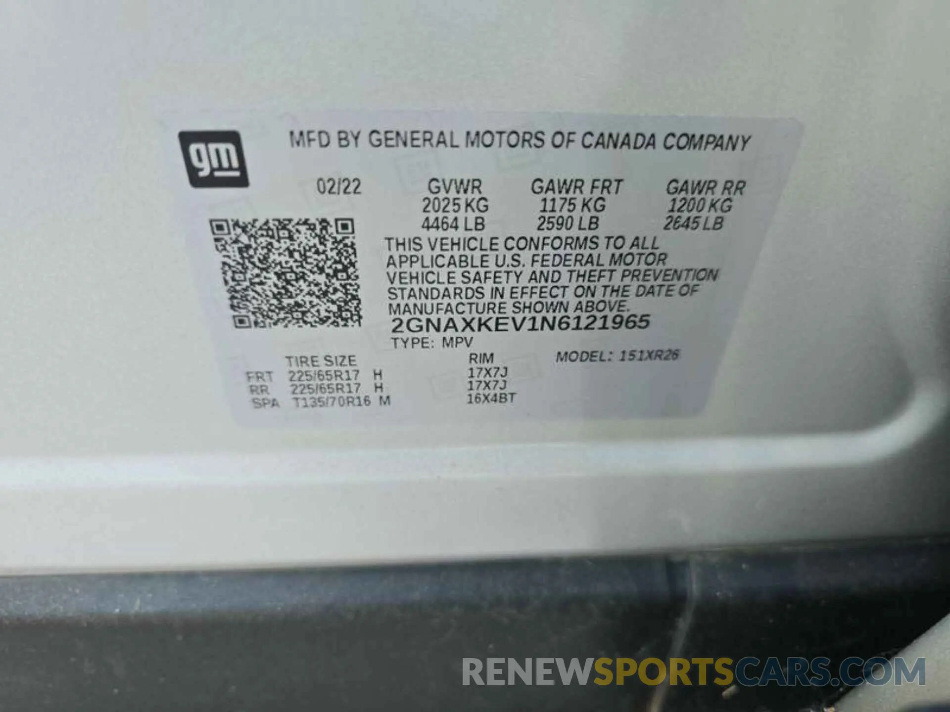 9 Photograph of a damaged car 2GNAXKEV1N6121965 CHEVROLET EQUINOX 2022