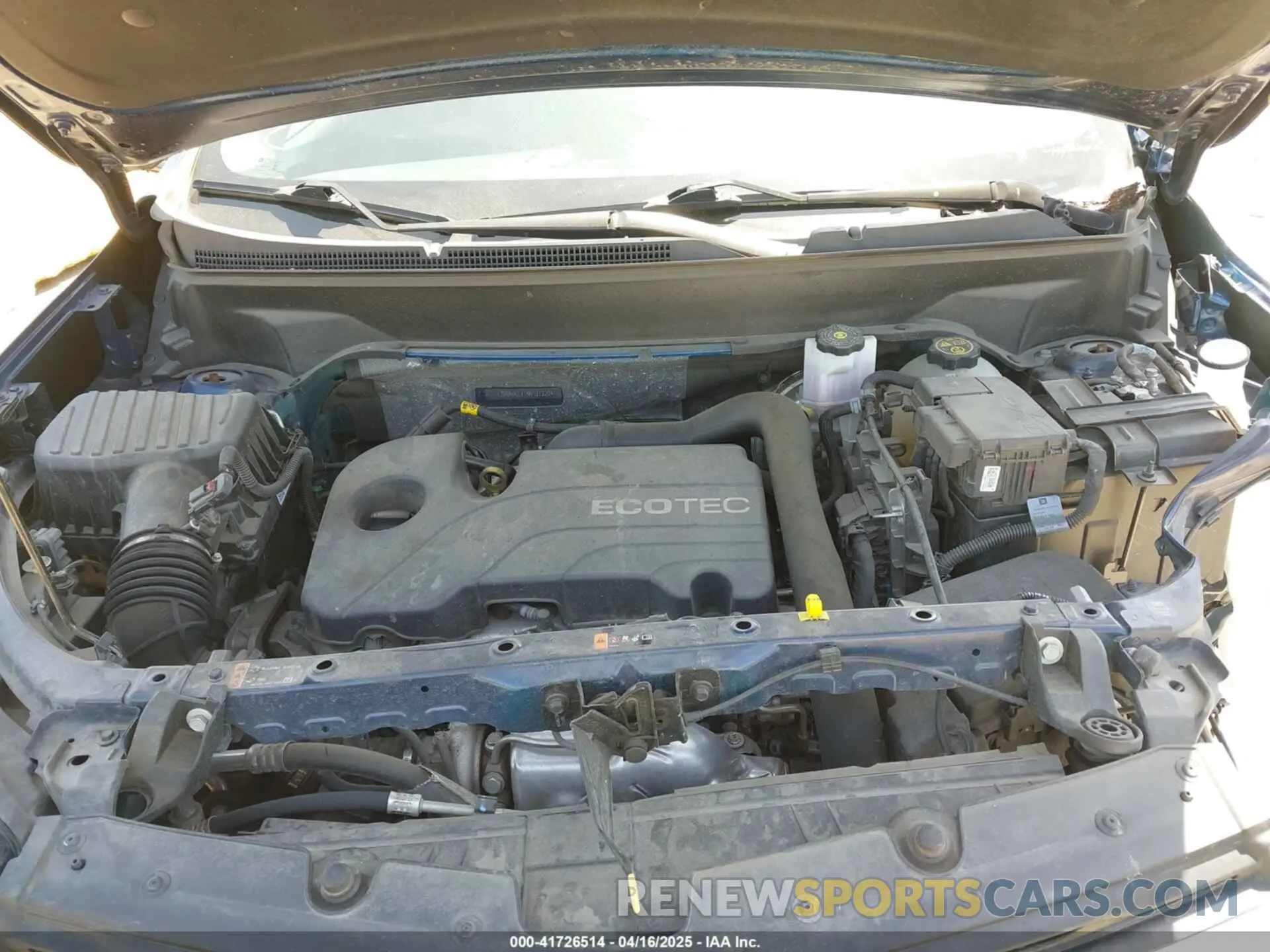 10 Photograph of a damaged car 2GNAXKEV1N6131220 CHEVROLET EQUINOX 2022