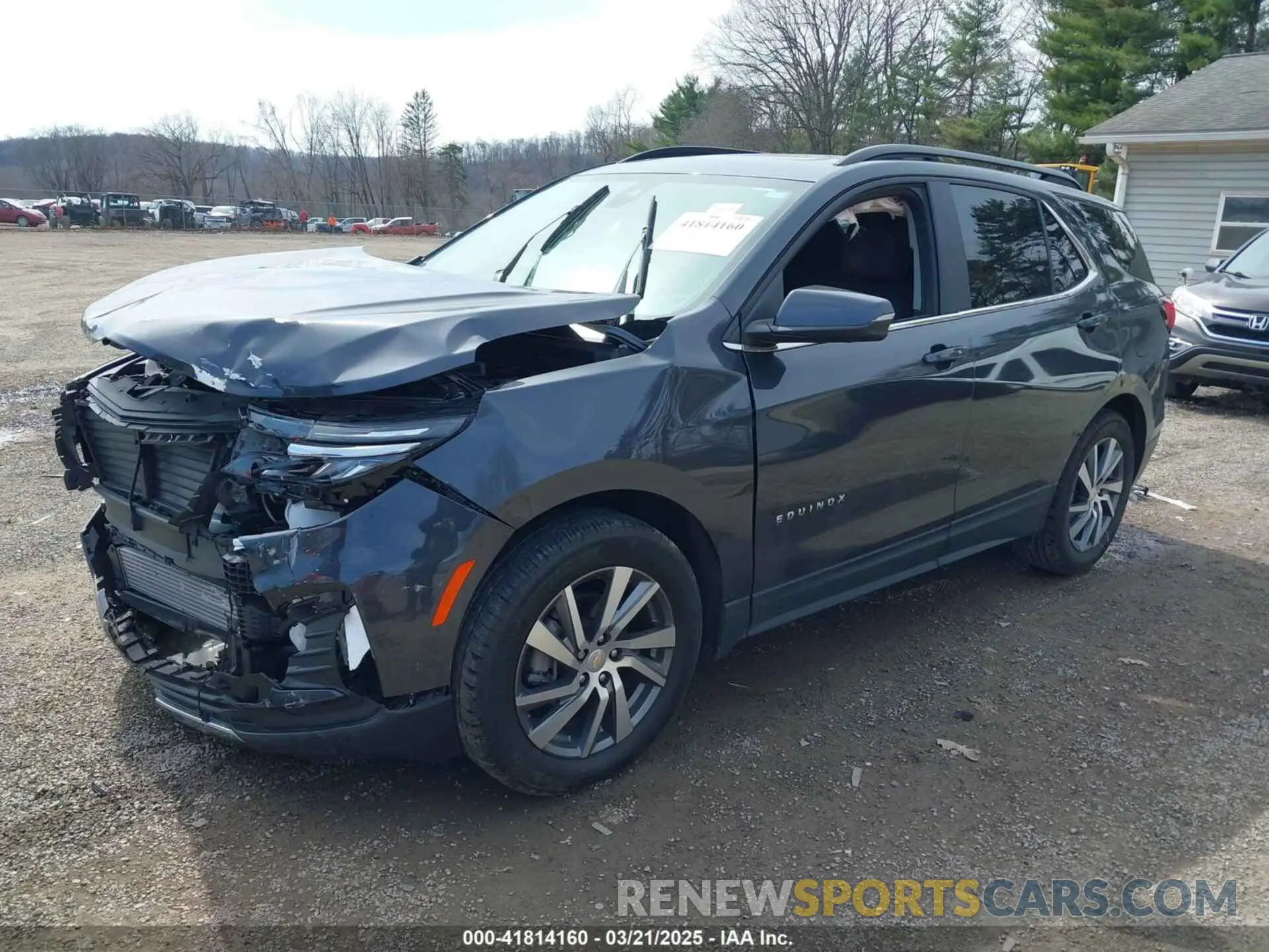 2 Photograph of a damaged car 2GNAXKEV4N6151932 CHEVROLET EQUINOX 2022