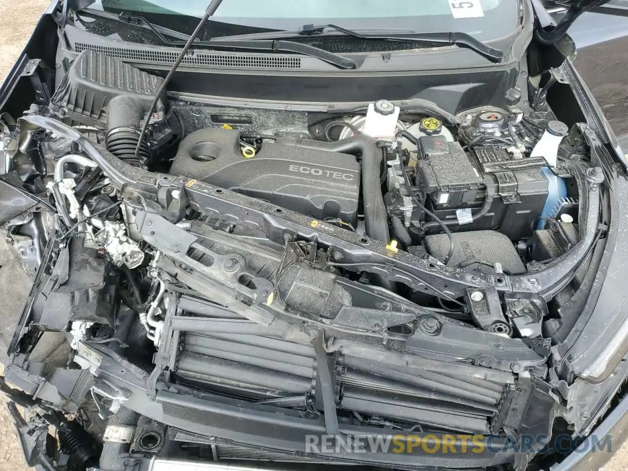12 Photograph of a damaged car 2GNAXKEV5N6110791 CHEVROLET EQUINOX 2022