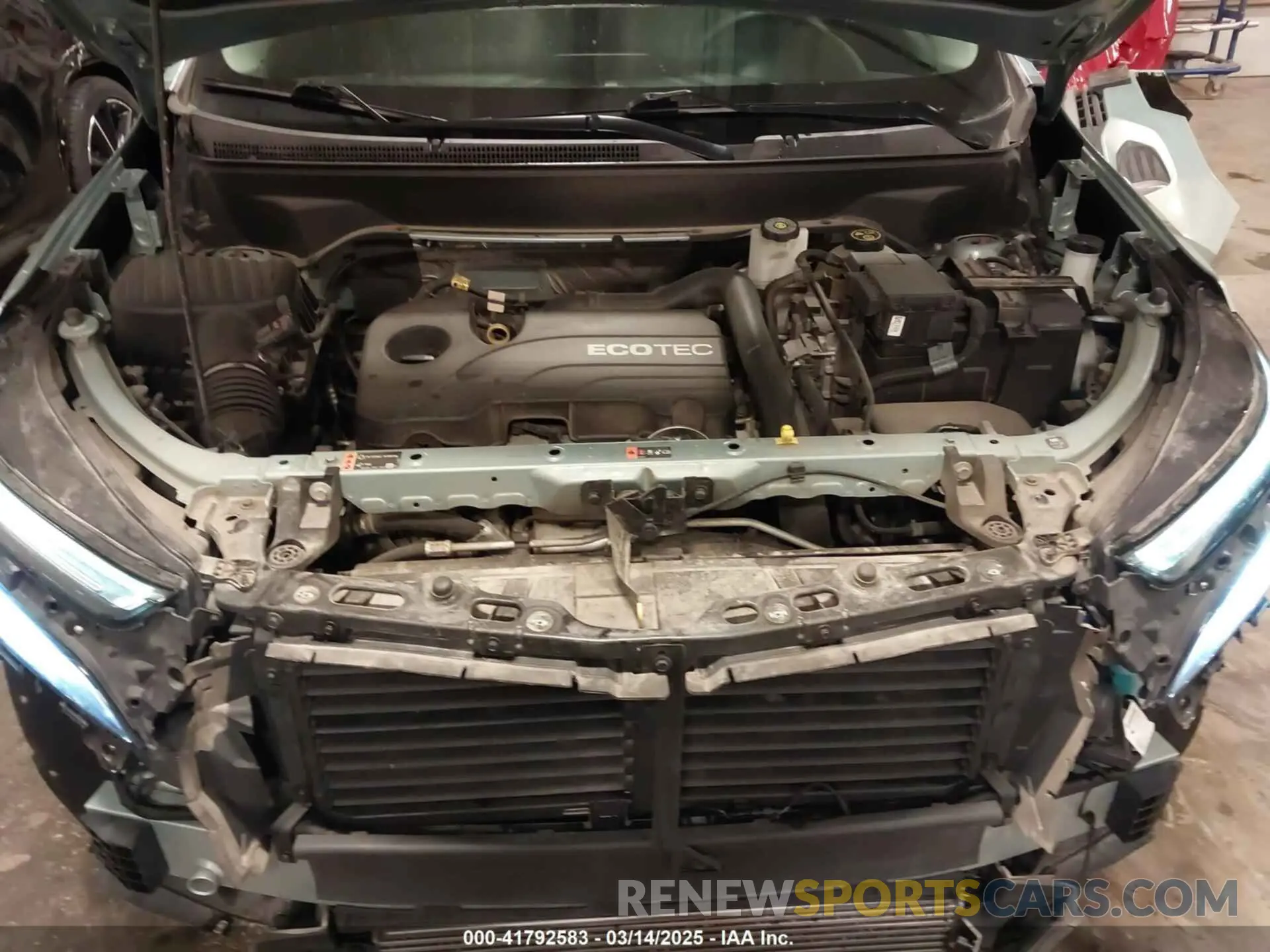 10 Photograph of a damaged car 2GNAXKEV6N6112484 CHEVROLET EQUINOX 2022