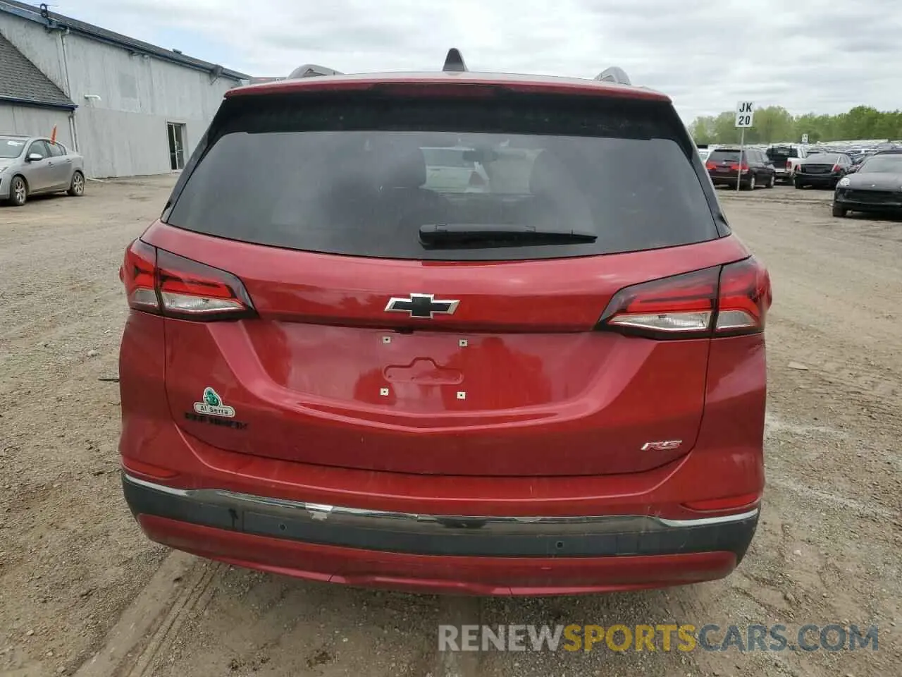 6 Photograph of a damaged car 2GNAXMEV1N6116129 CHEVROLET EQUINOX 2022
