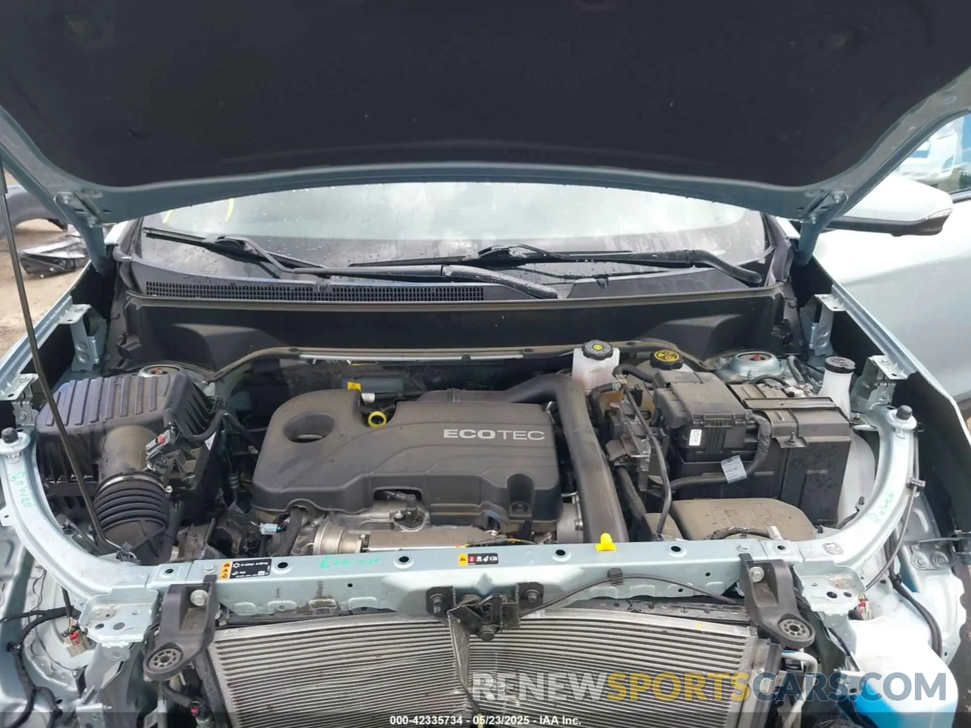 10 Photograph of a damaged car 2GNAXMEV5N6108213 CHEVROLET EQUINOX 2022