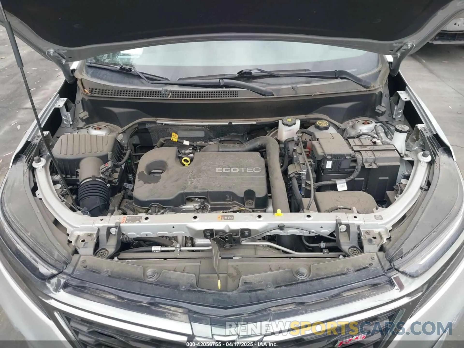 10 Photograph of a damaged car 2GNAXMEV5N6125352 CHEVROLET EQUINOX 2022