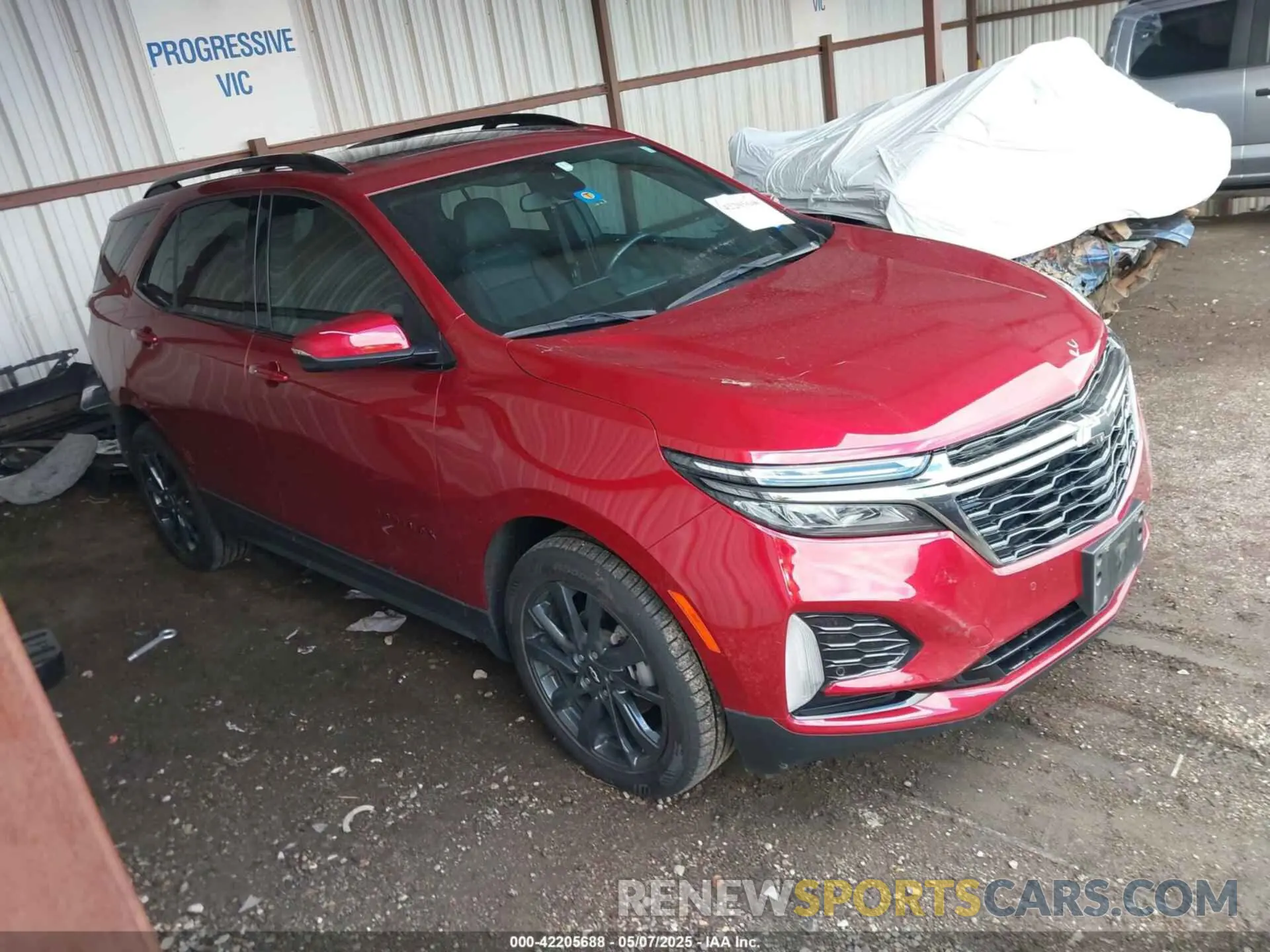 1 Photograph of a damaged car 2GNAXMEV8N6142338 CHEVROLET EQUINOX 2022