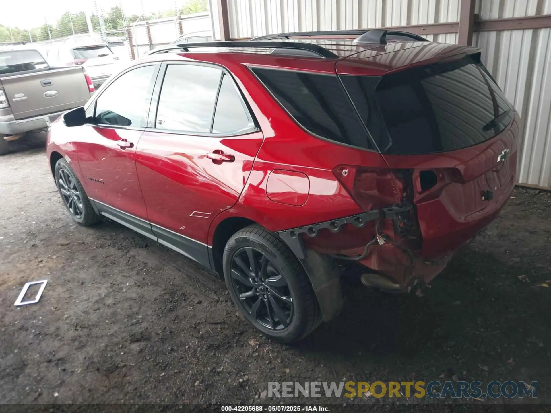 3 Photograph of a damaged car 2GNAXMEV8N6142338 CHEVROLET EQUINOX 2022
