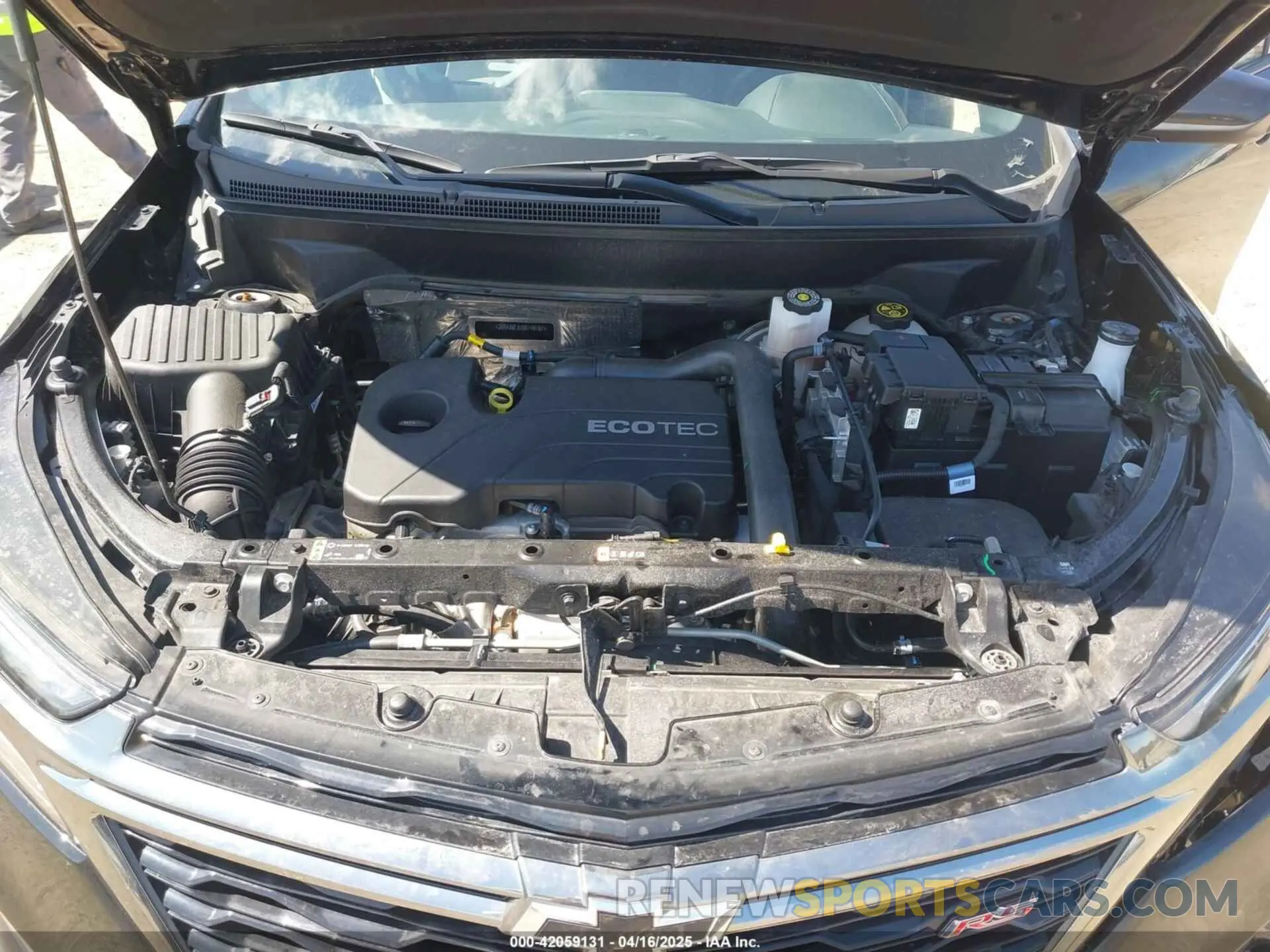 10 Photograph of a damaged car 2GNAXMEVXN6148187 CHEVROLET EQUINOX 2022