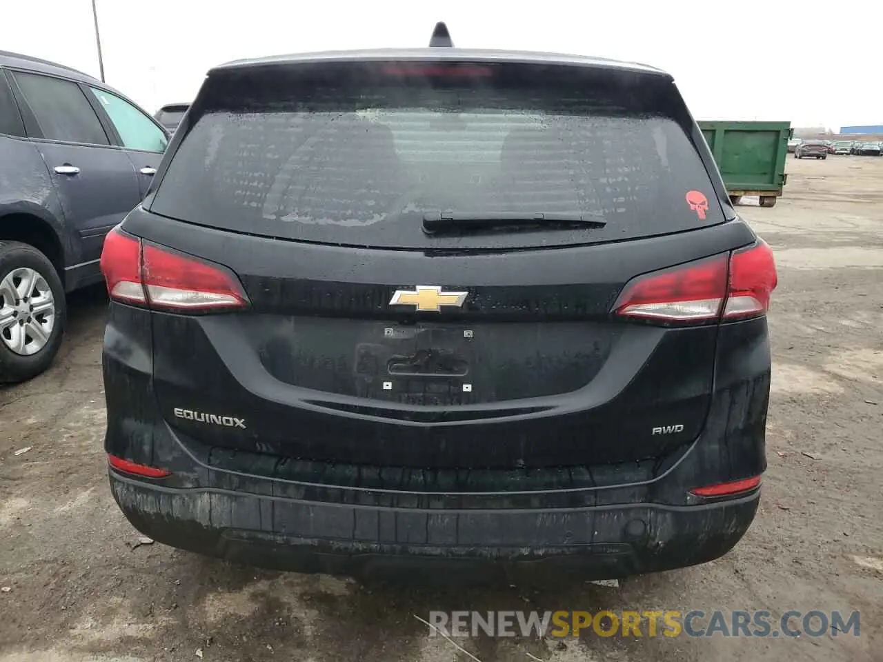 6 Photograph of a damaged car 2GNAXSEV0N6152222 CHEVROLET EQUINOX 2022