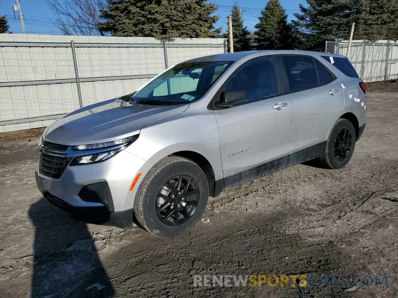 1 Photograph of a damaged car 2GNAXSEV7N6149978 CHEVROLET EQUINOX 2022