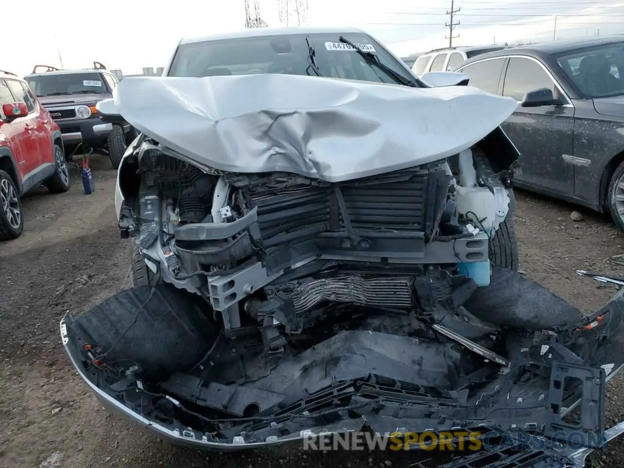 5 Photograph of a damaged car 2GNAXTEV0N6131439 CHEVROLET EQUINOX 2022