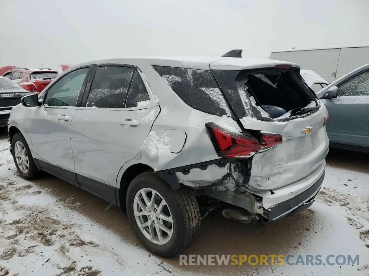 2 Photograph of a damaged car 2GNAXTEV5N6140699 CHEVROLET EQUINOX 2022