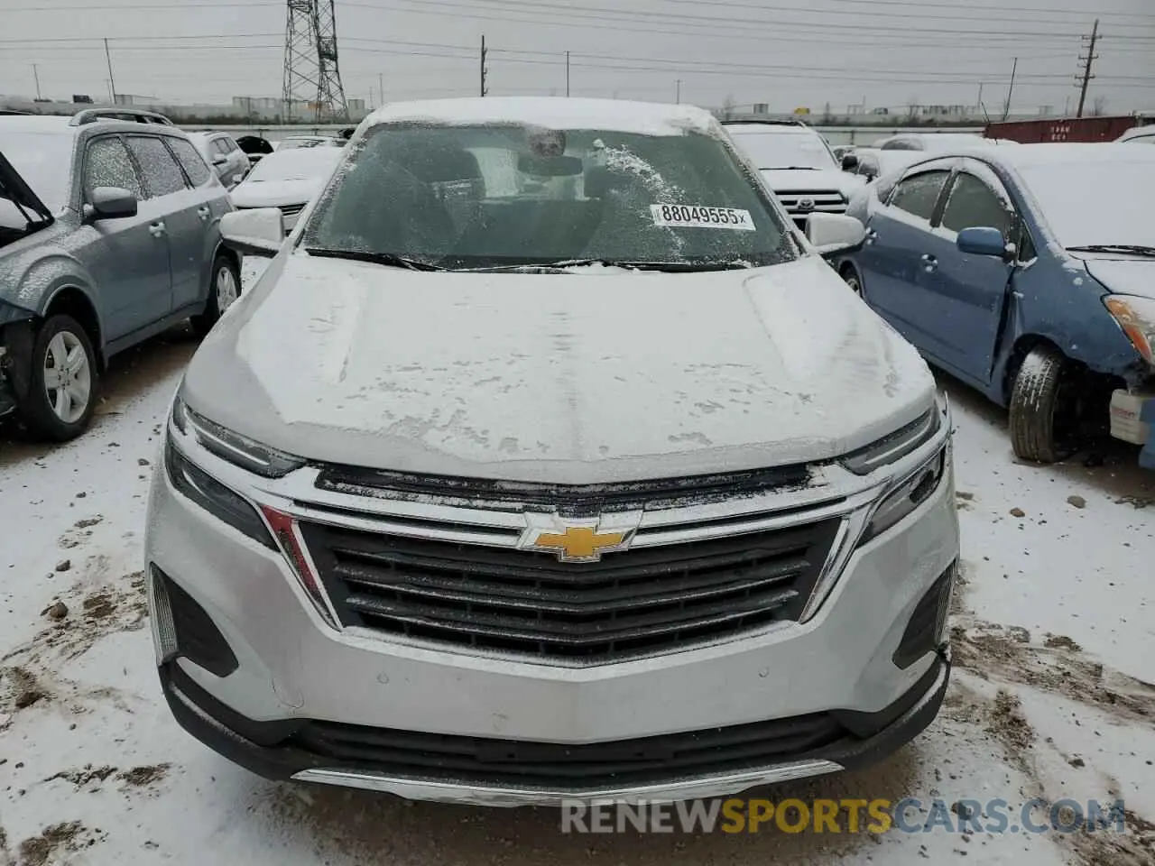 5 Photograph of a damaged car 2GNAXTEV5N6140699 CHEVROLET EQUINOX 2022