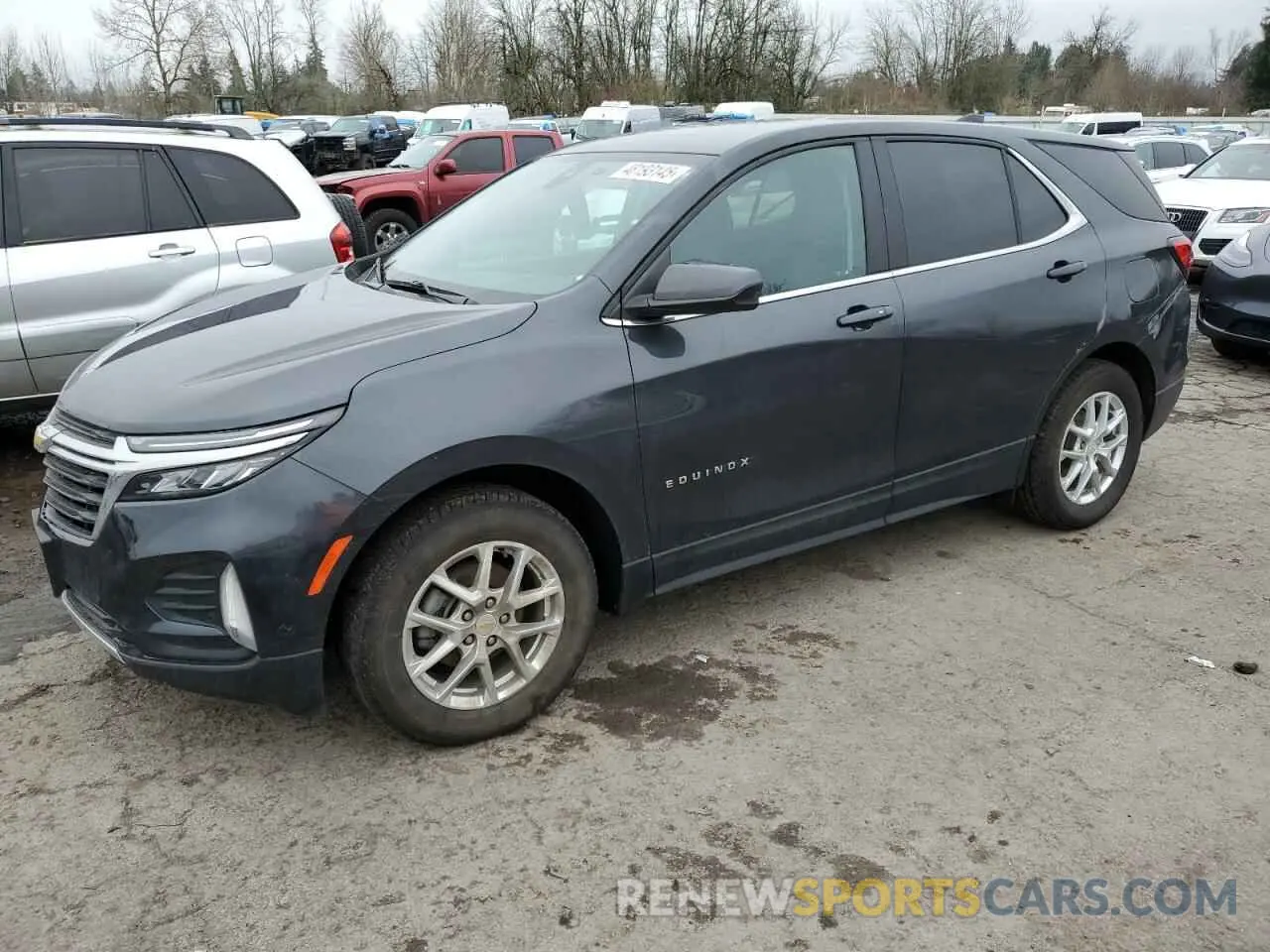1 Photograph of a damaged car 2GNAXTEV5N6146437 CHEVROLET EQUINOX 2022