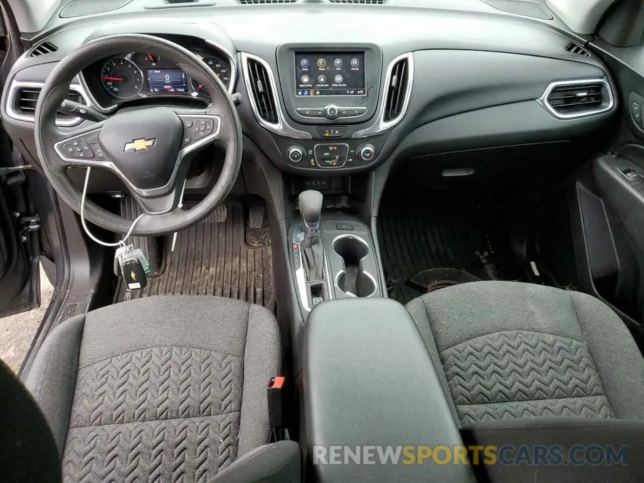 8 Photograph of a damaged car 2GNAXTEV5N6146437 CHEVROLET EQUINOX 2022