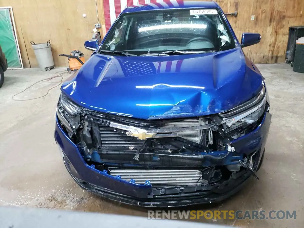 5 Photograph of a damaged car 2GNAXUEV1N6121802 CHEVROLET EQUINOX 2022