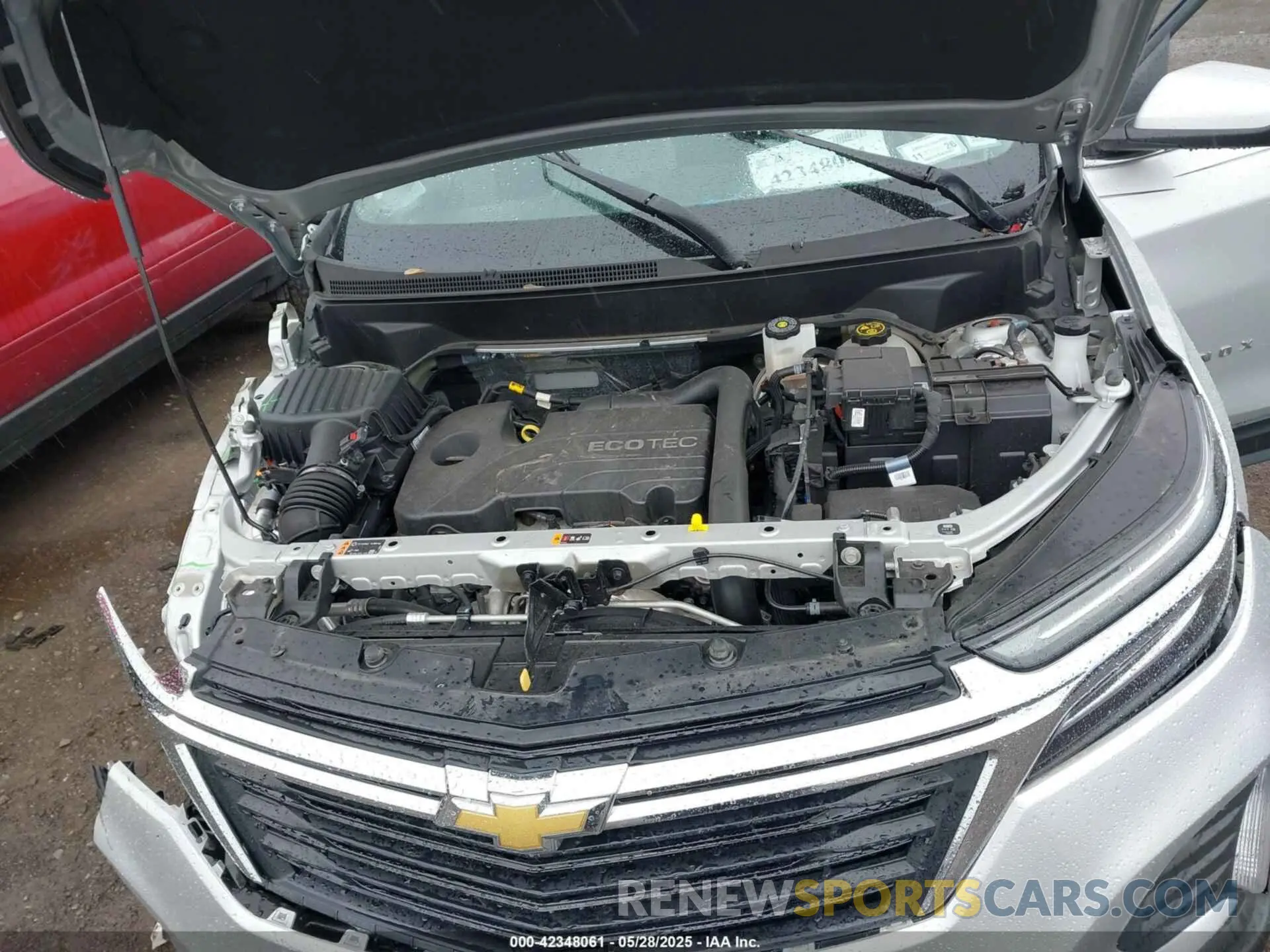 10 Photograph of a damaged car 2GNAXUEV2N6124451 CHEVROLET EQUINOX 2022