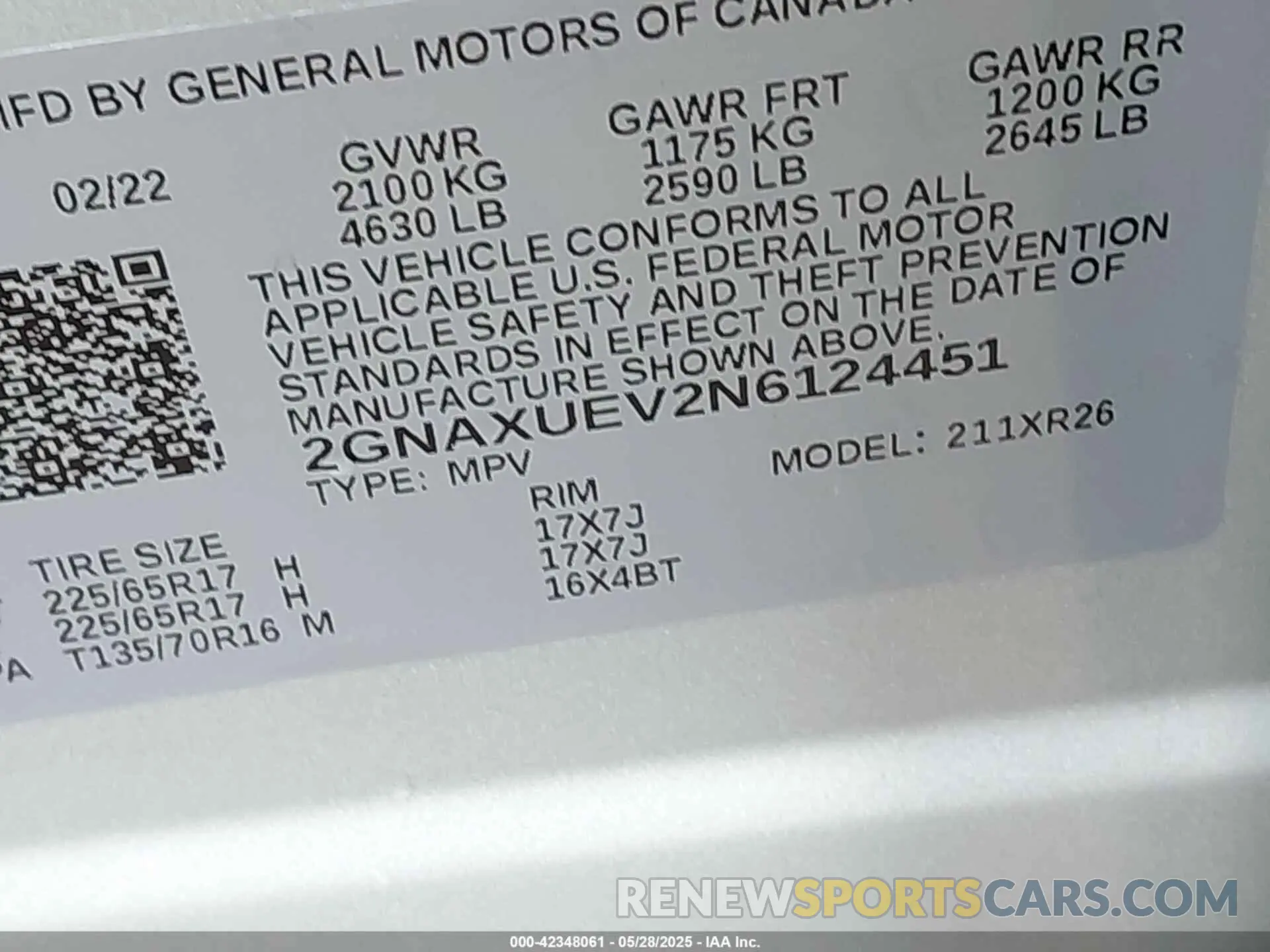 9 Photograph of a damaged car 2GNAXUEV2N6124451 CHEVROLET EQUINOX 2022