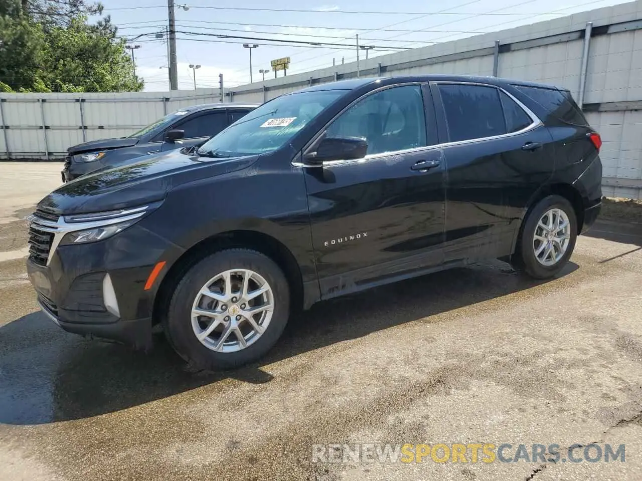 1 Photograph of a damaged car 2GNAXUEV3N6130274 CHEVROLET EQUINOX 2022