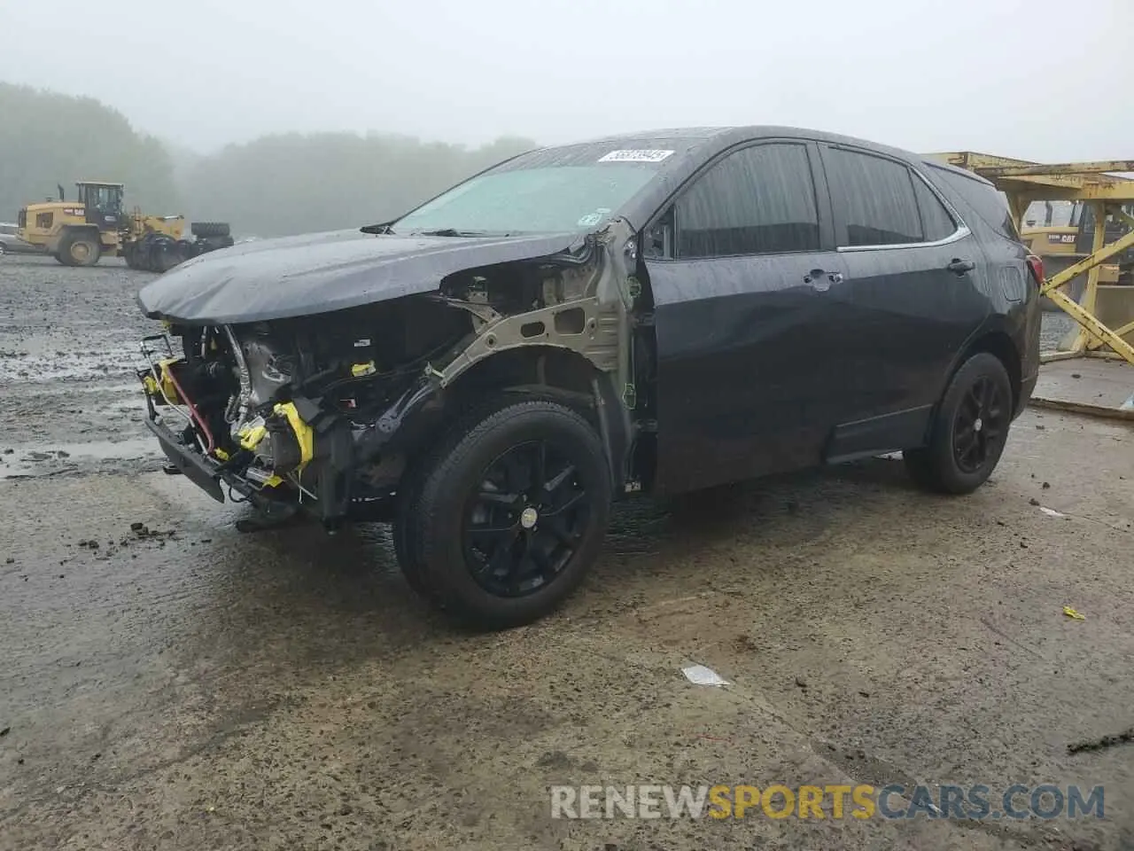 1 Photograph of a damaged car 2GNAXUEV4N6127416 CHEVROLET EQUINOX 2022