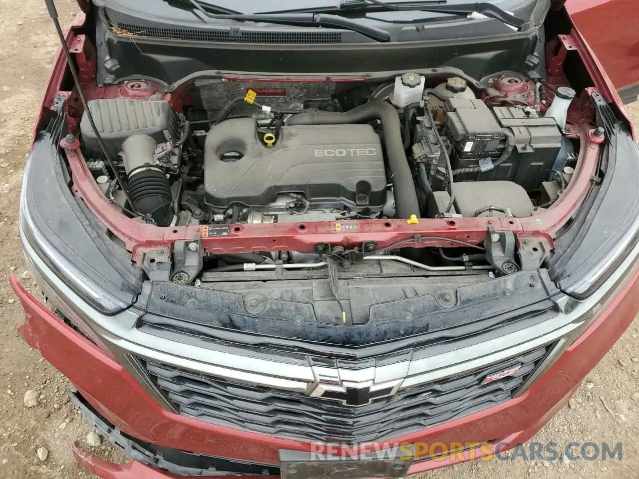 13 Photograph of a damaged car 2GNAXWEV0N6107630 CHEVROLET EQUINOX 2022