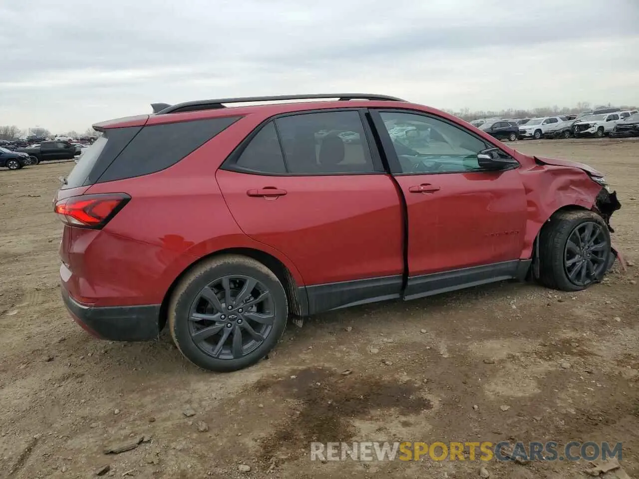 3 Photograph of a damaged car 2GNAXWEV0N6107630 CHEVROLET EQUINOX 2022