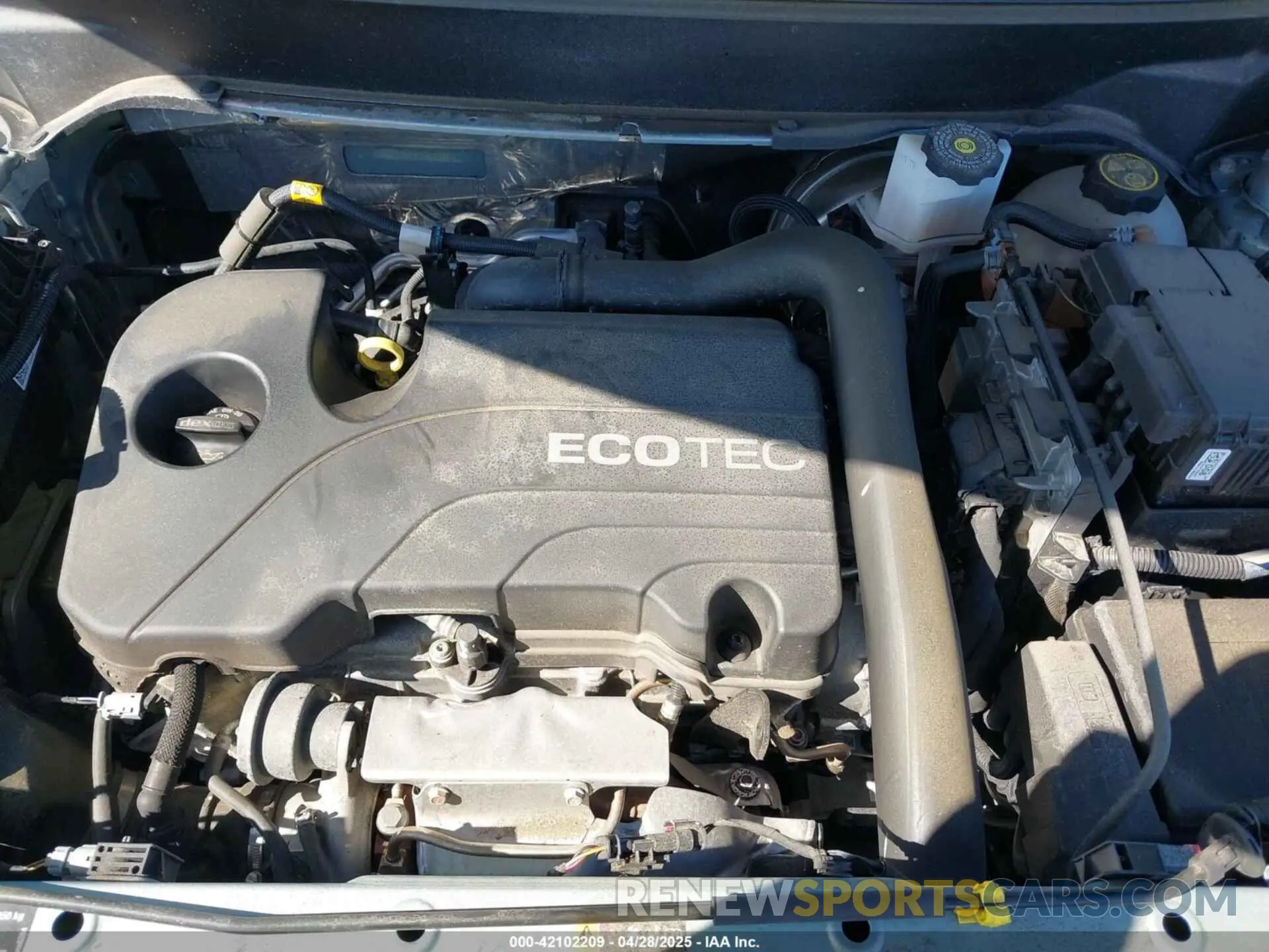 10 Photograph of a damaged car 2GNAXWEV0N6129532 CHEVROLET EQUINOX 2022