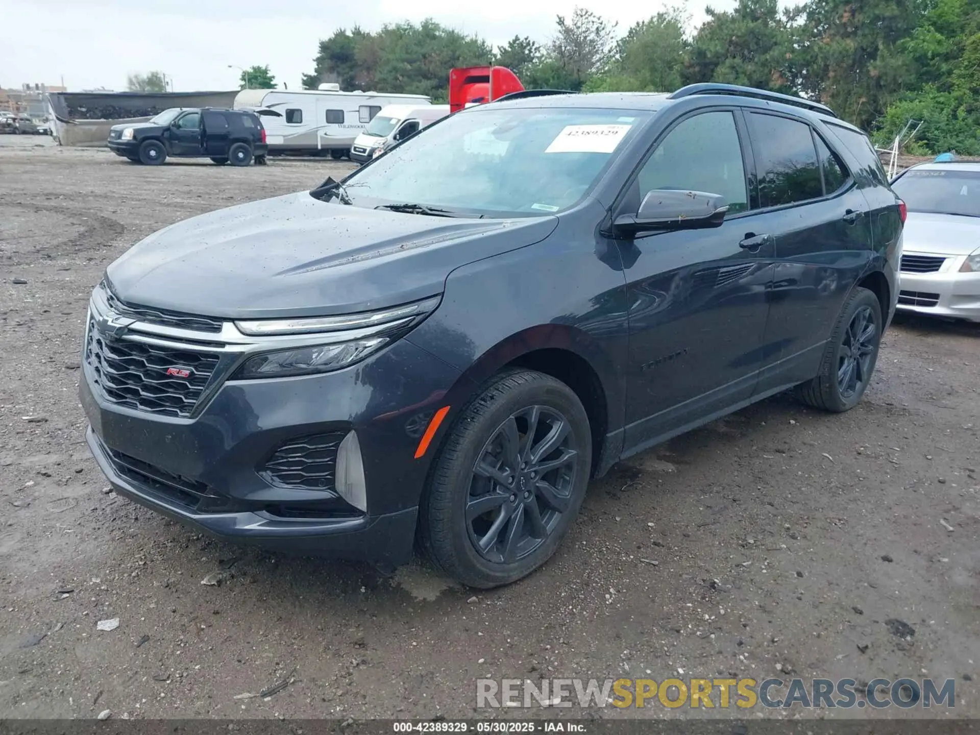 2 Photograph of a damaged car 2GNAXWEV2N6150639 CHEVROLET EQUINOX 2022