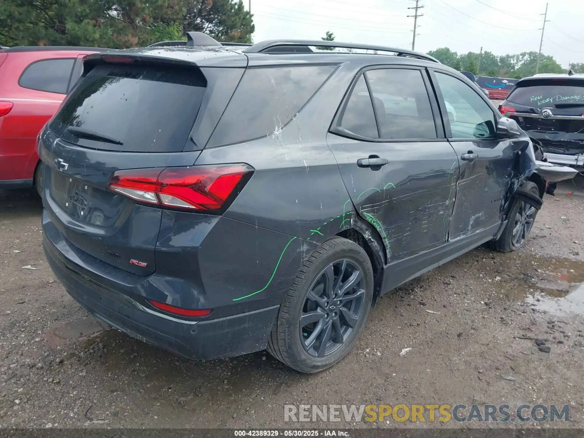 4 Photograph of a damaged car 2GNAXWEV2N6150639 CHEVROLET EQUINOX 2022