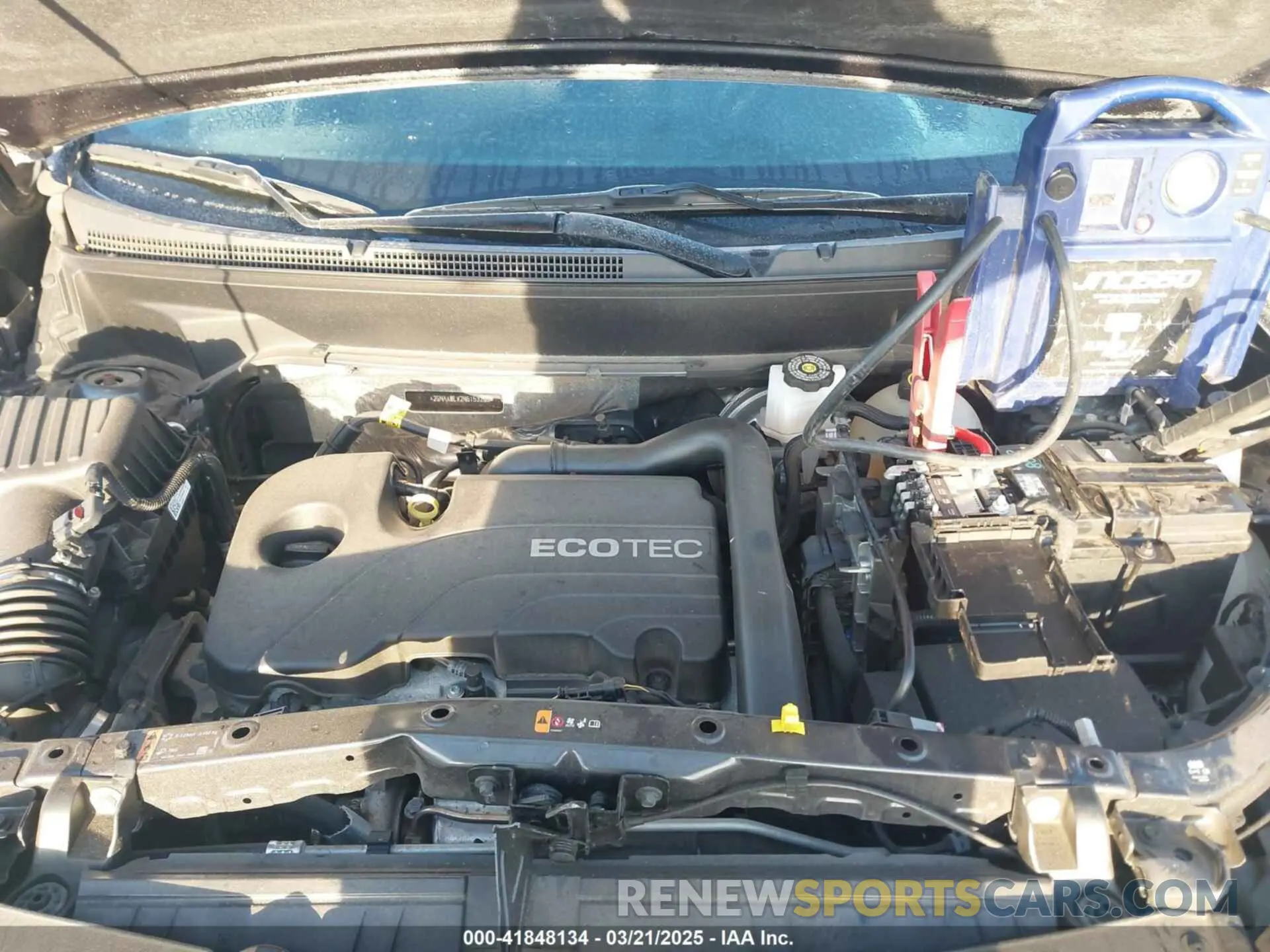 10 Photograph of a damaged car 2GNAXWEV2N6153203 CHEVROLET EQUINOX 2022