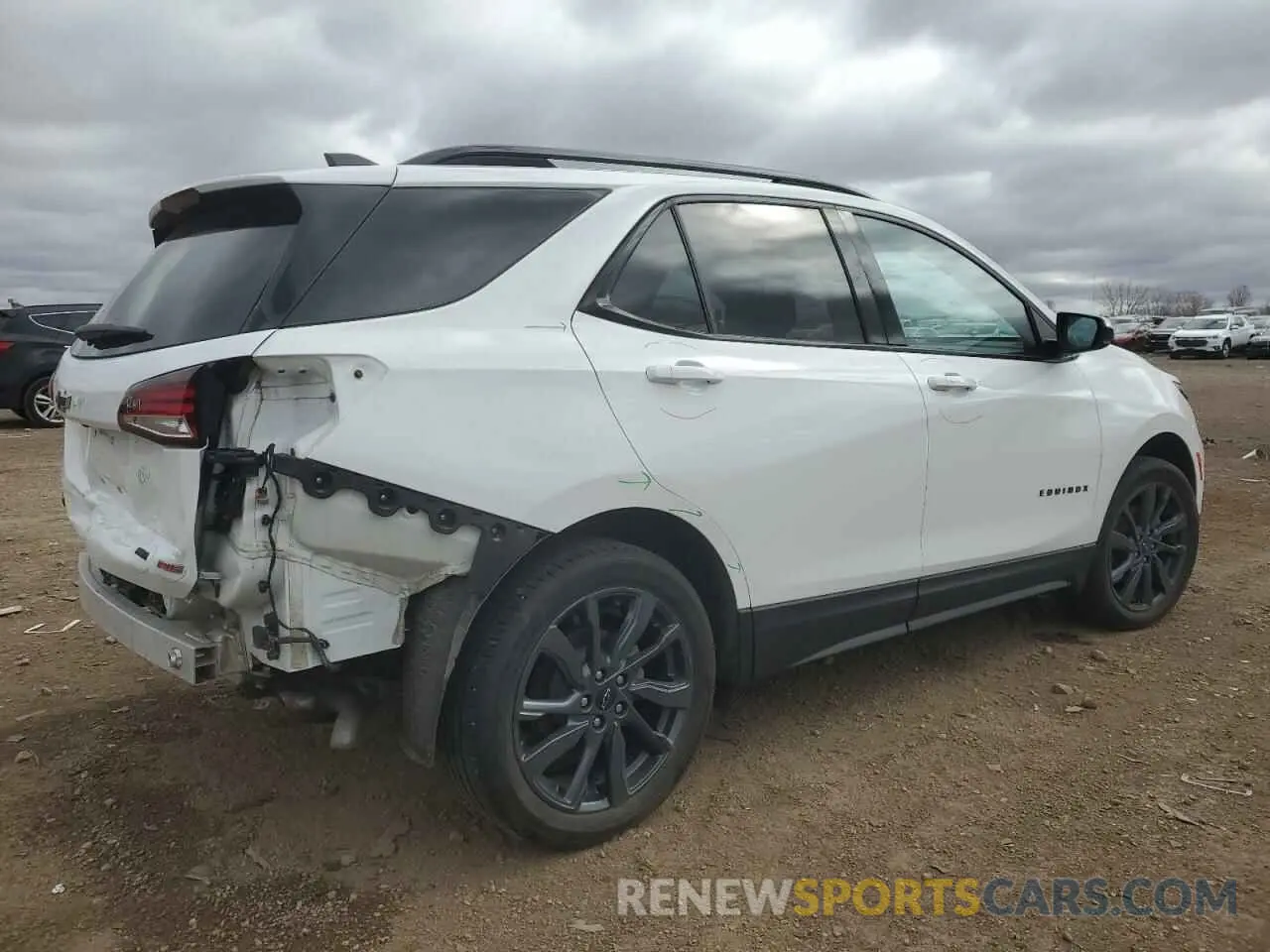 3 Photograph of a damaged car 2GNAXWEV3N6136782 CHEVROLET EQUINOX 2022