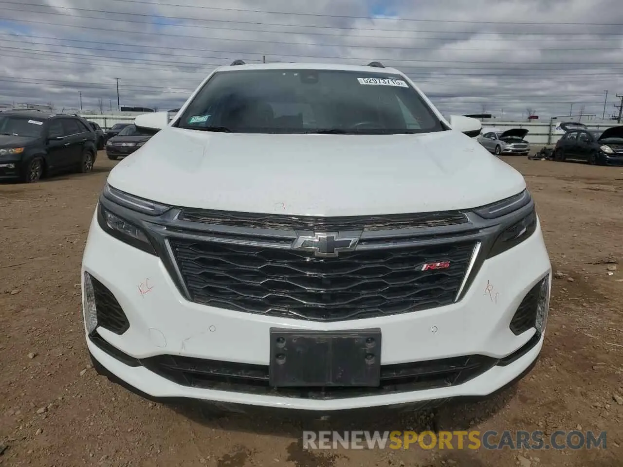 5 Photograph of a damaged car 2GNAXWEV3N6136782 CHEVROLET EQUINOX 2022