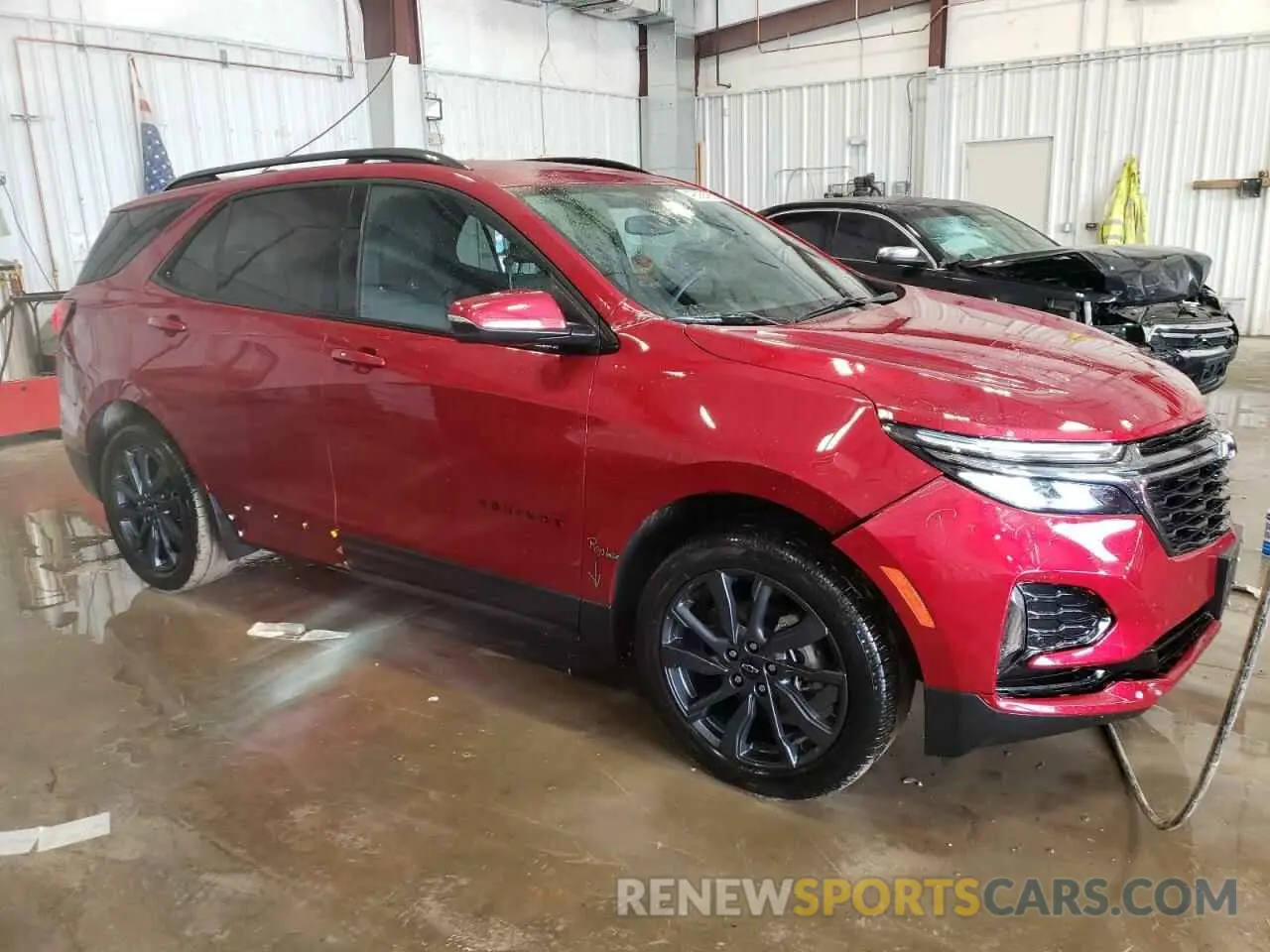 4 Photograph of a damaged car 2GNAXWEV6N6145234 CHEVROLET EQUINOX 2022