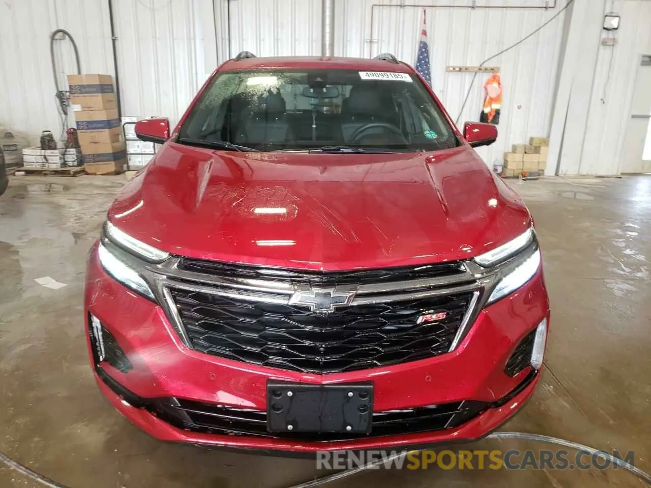 5 Photograph of a damaged car 2GNAXWEV6N6145234 CHEVROLET EQUINOX 2022