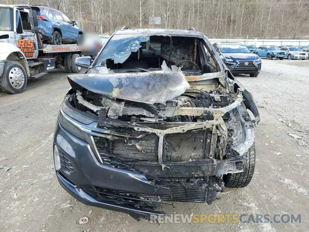 5 Photograph of a damaged car 2GNAXWEV6N6149168 CHEVROLET EQUINOX 2022