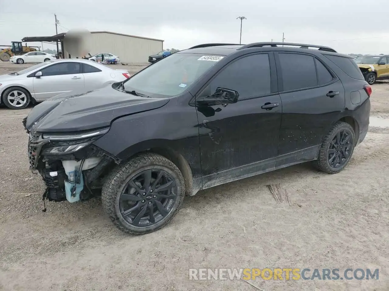 1 Photograph of a damaged car 2GNAXWEVXN6129005 CHEVROLET EQUINOX 2022
