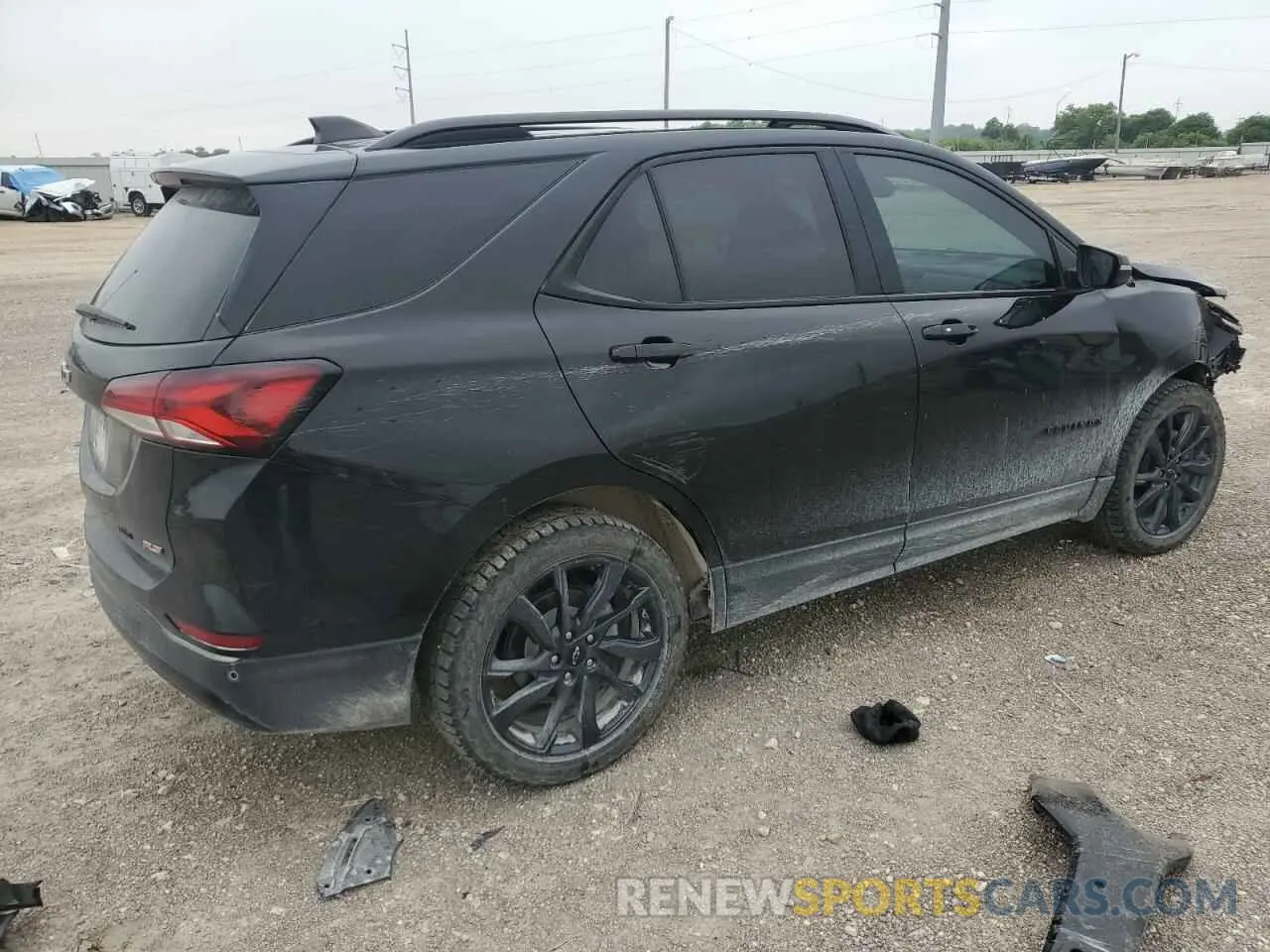 3 Photograph of a damaged car 2GNAXWEVXN6129005 CHEVROLET EQUINOX 2022