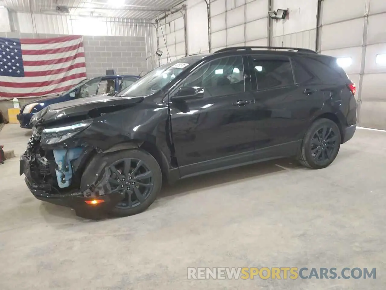 1 Photograph of a damaged car 2GNAXWEVXN6138271 CHEVROLET EQUINOX 2022