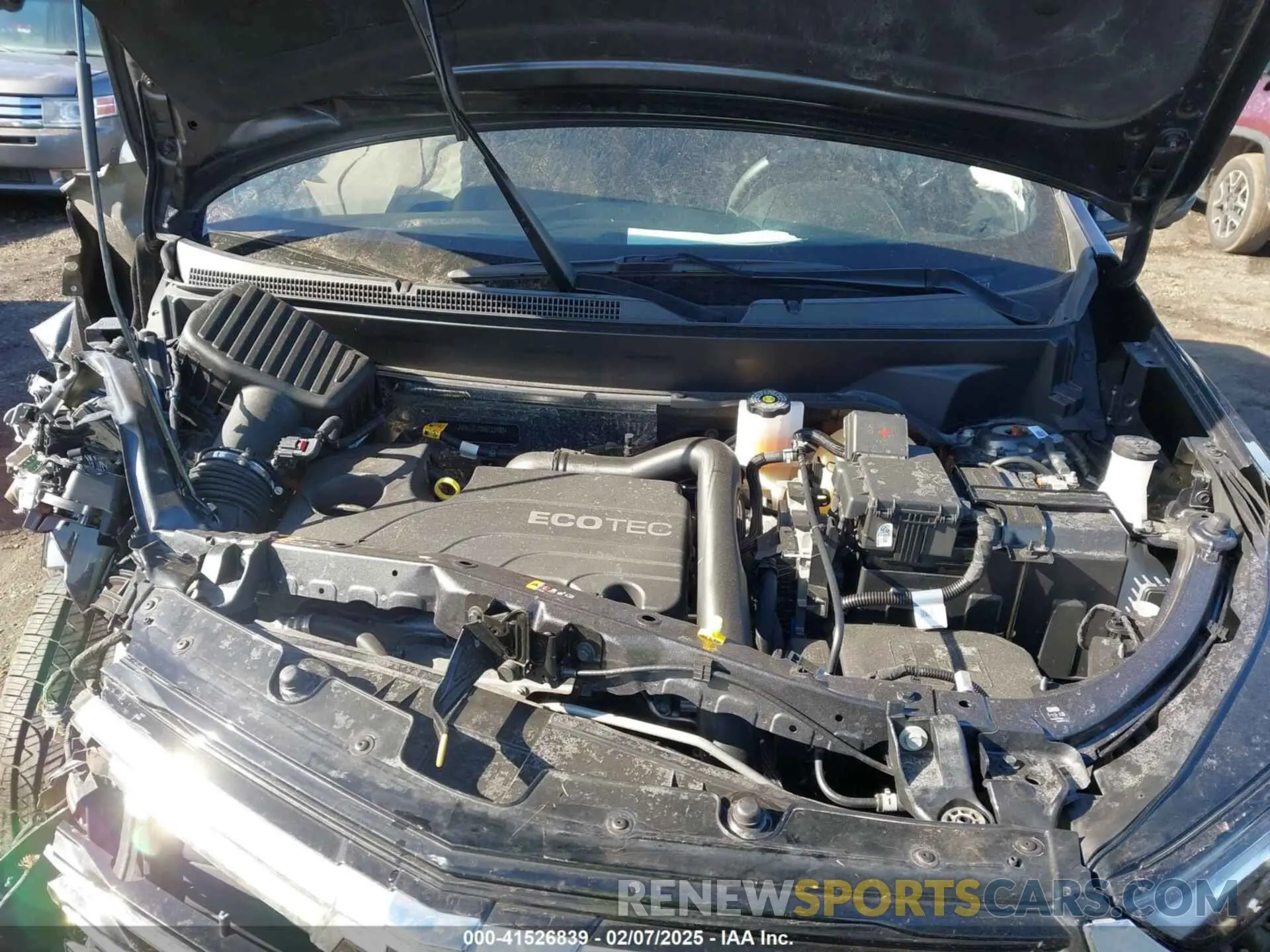10 Photograph of a damaged car 2GNAXXEV0N6122490 CHEVROLET EQUINOX 2022