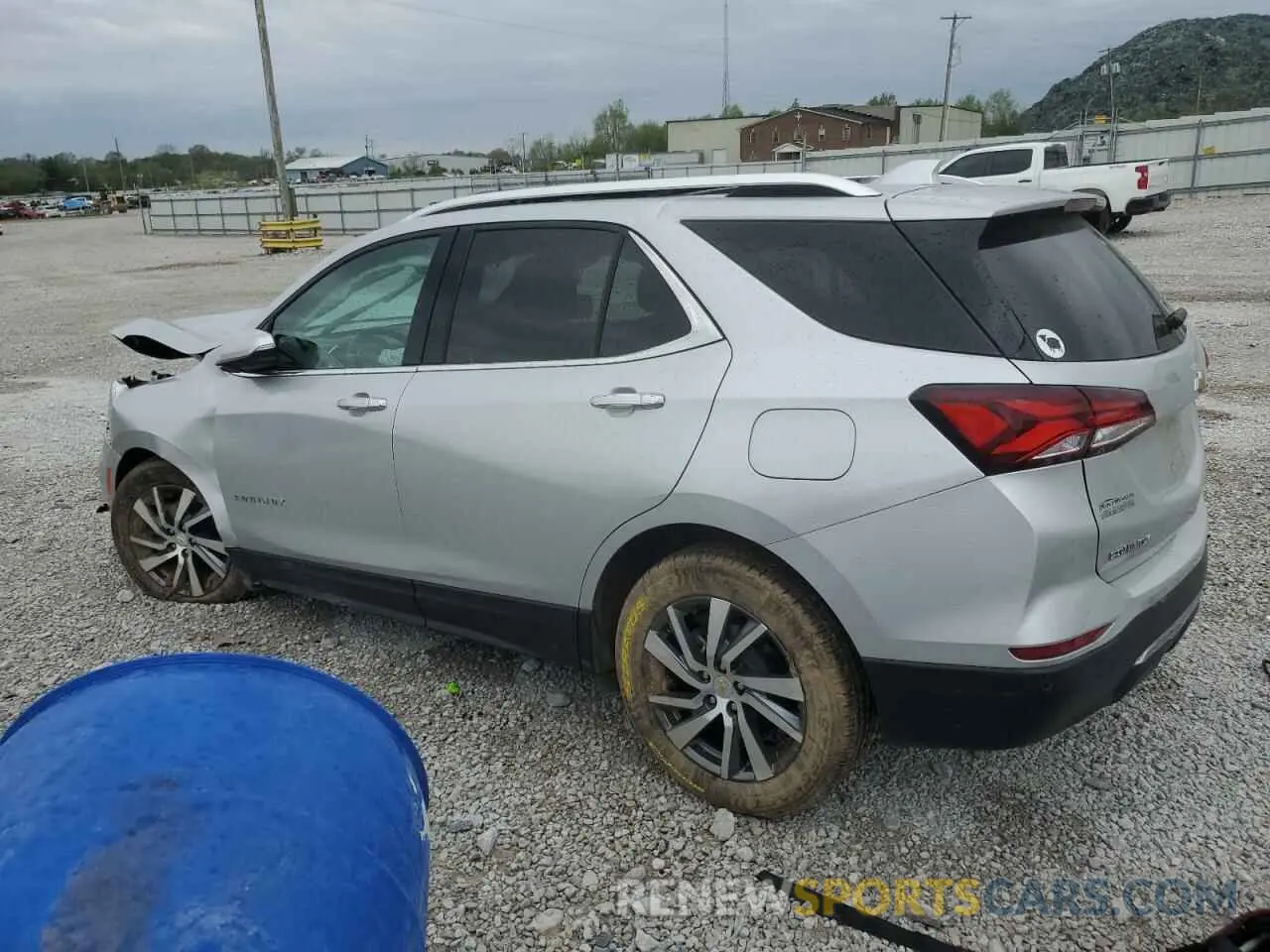 2 Photograph of a damaged car 2GNAXXEV2N6126007 CHEVROLET EQUINOX 2022