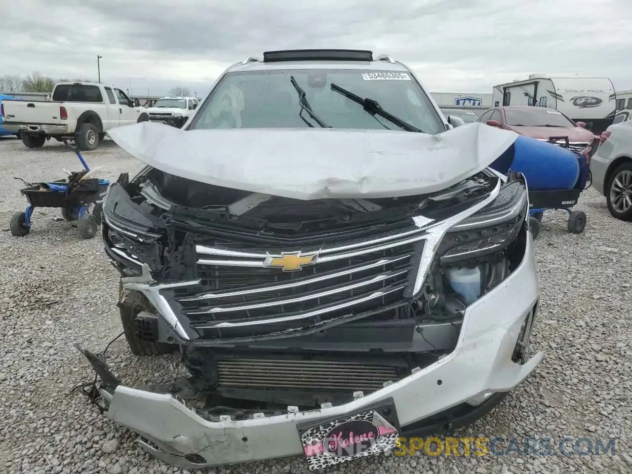 5 Photograph of a damaged car 2GNAXXEV2N6126007 CHEVROLET EQUINOX 2022