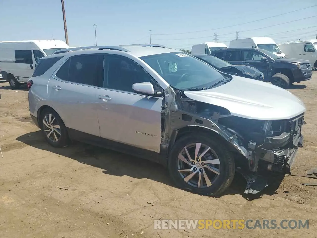 4 Photograph of a damaged car 2GNAXXEV3N6121785 CHEVROLET EQUINOX 2022